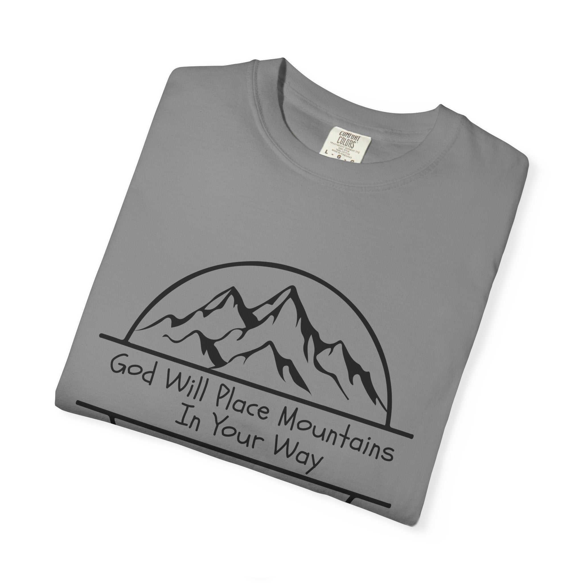 MOUNTAINS Adult Tee (Black Logo)
