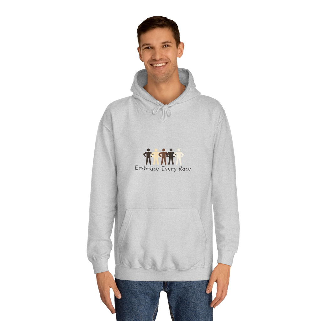 EMBRACE EVERY RACE Adult Unisex Hoodie