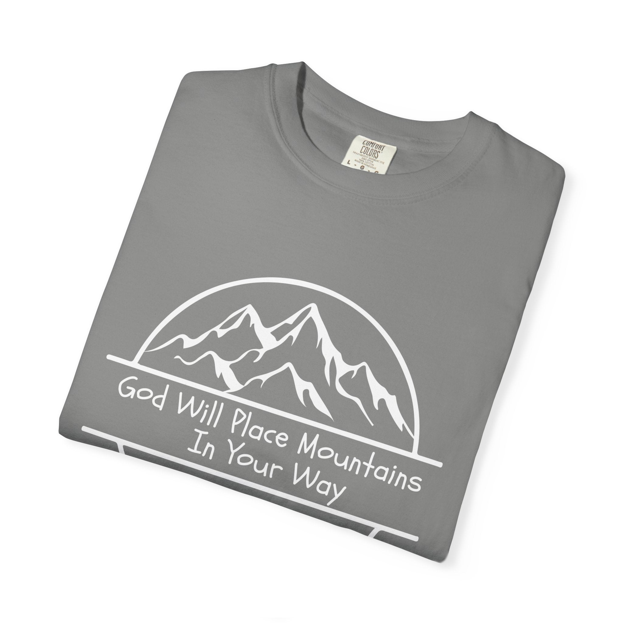 MOUNTAINS Adult Tee (White Logo)