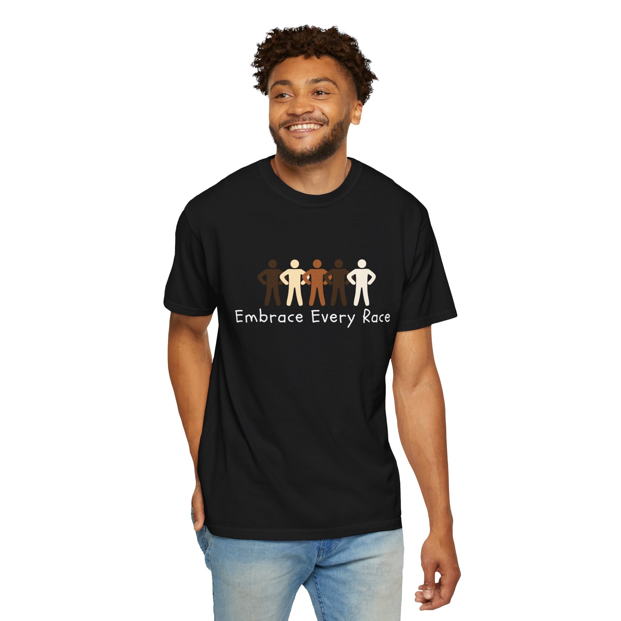 EMBRACE Every Race Adult Tee (Black)
