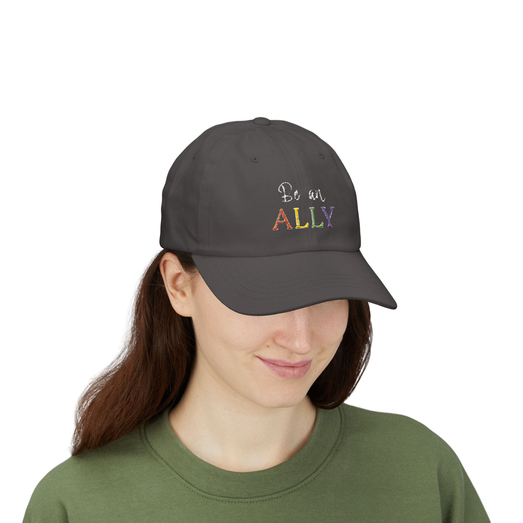 BE AN ALLY Adult Unisex Cap