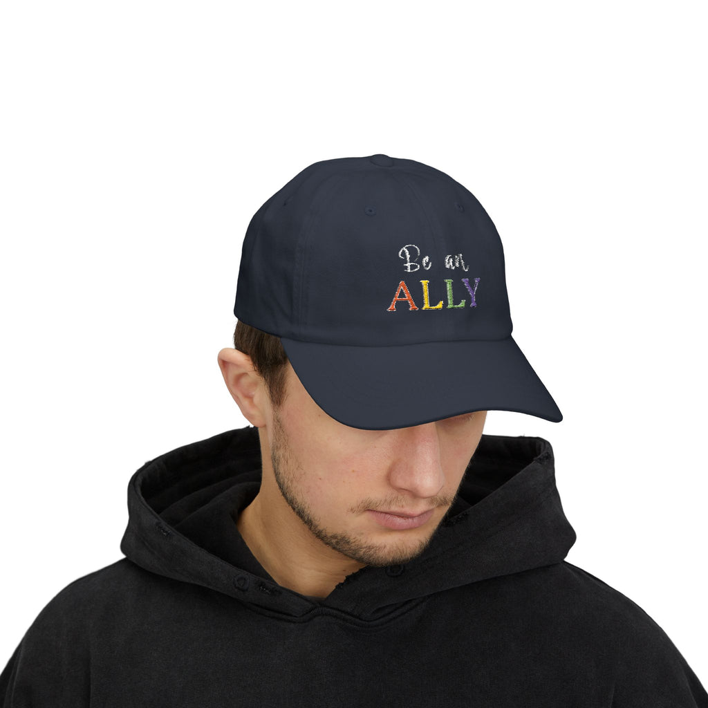 BE AN ALLY Adult Unisex Cap