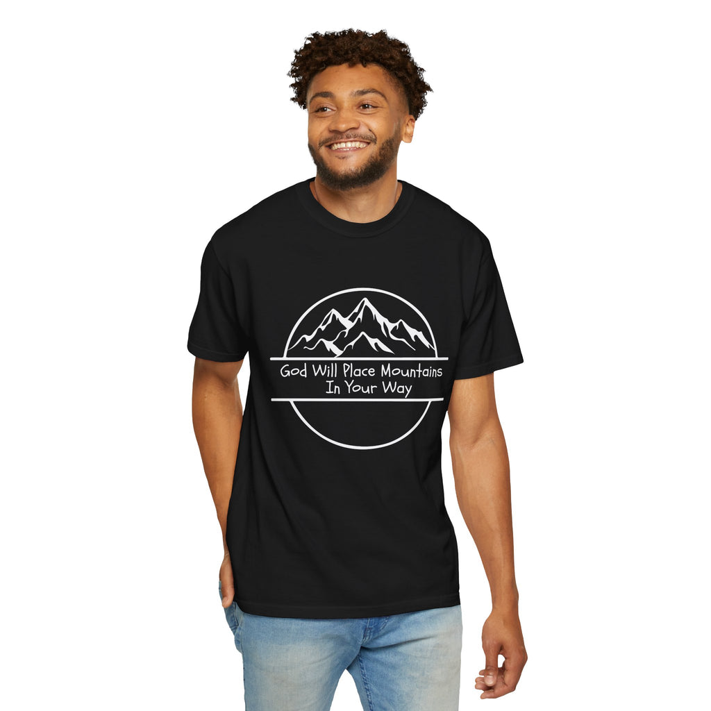 MOUNTAINS Adult Tee (White Logo)
