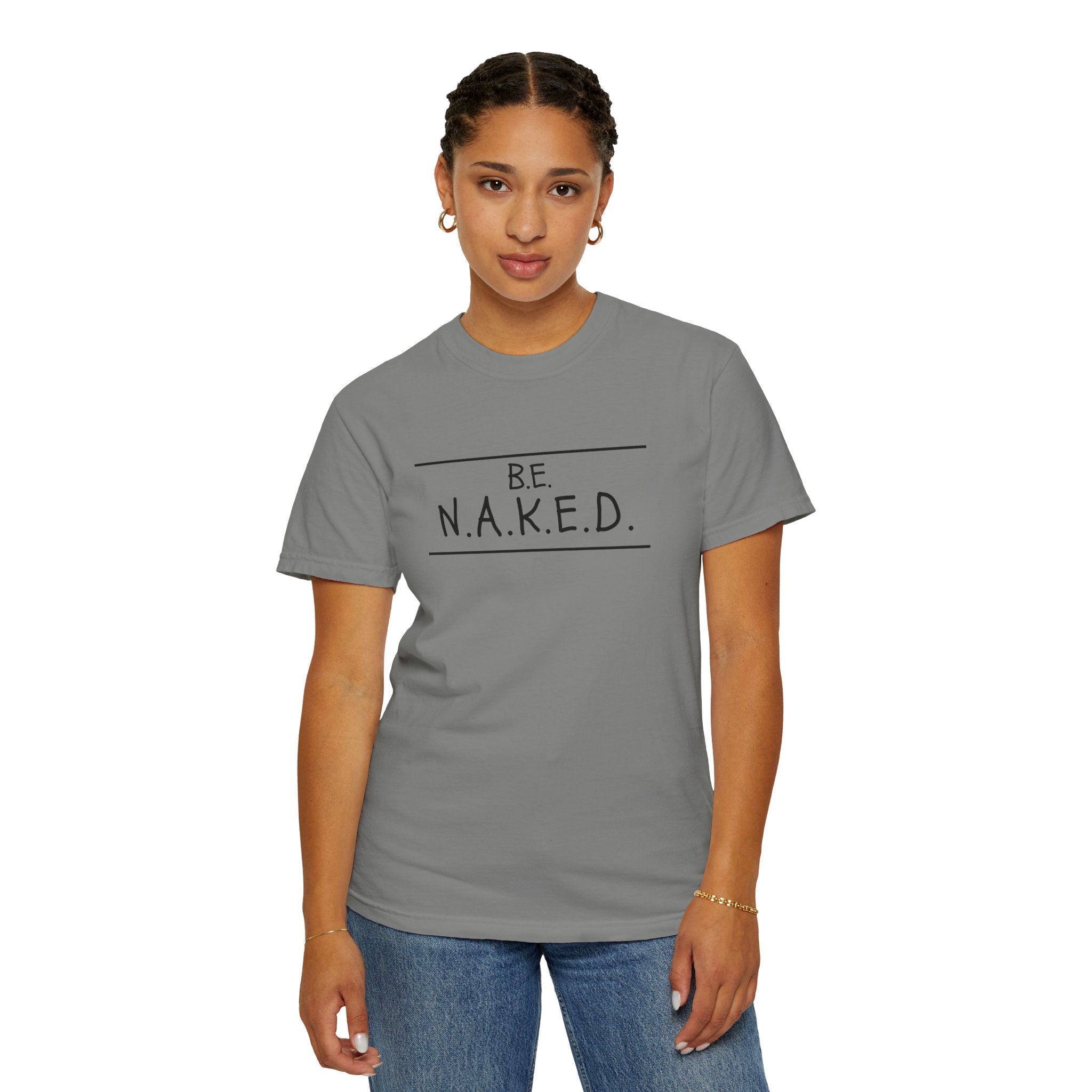 Be NAKED Adult Tee