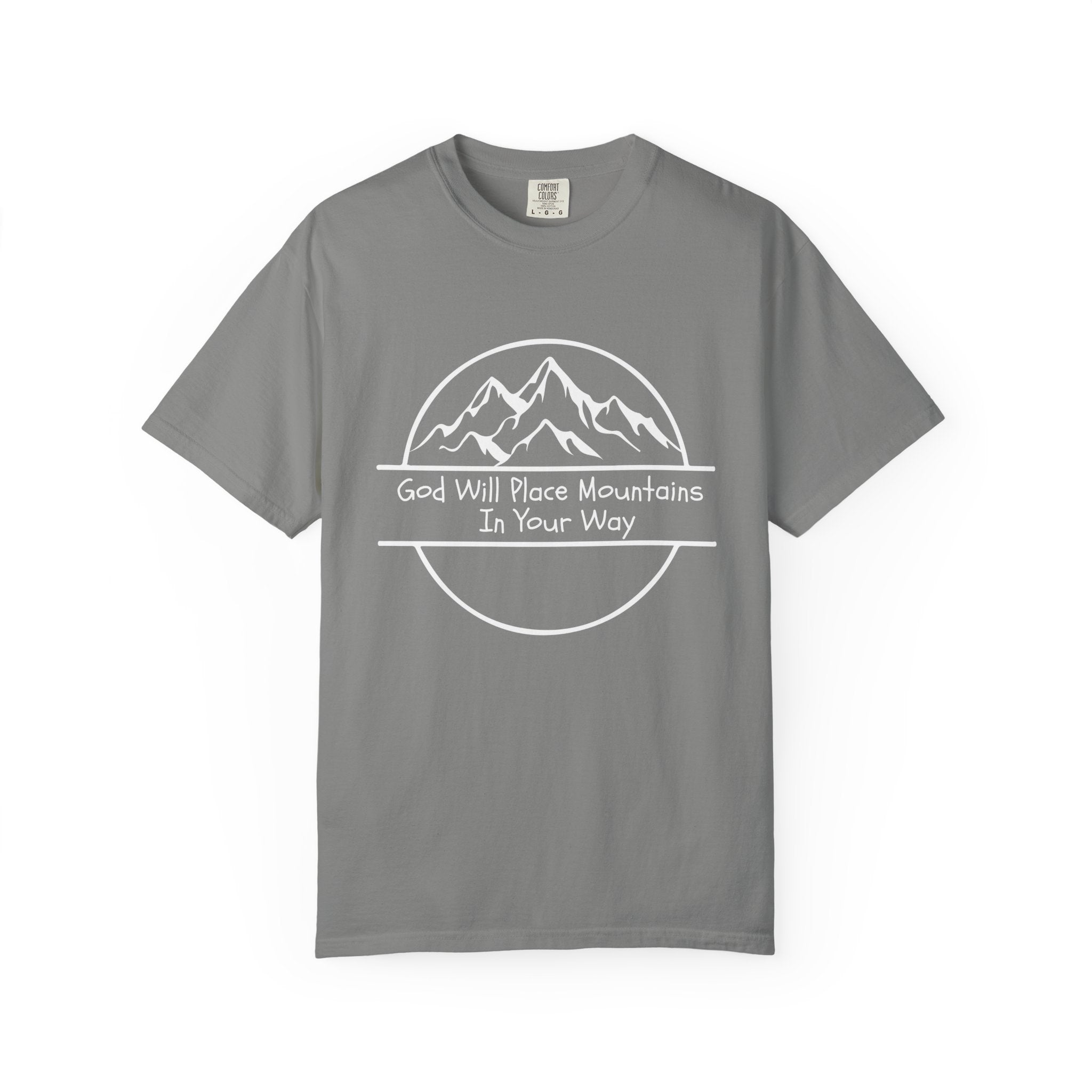 MOUNTAINS Adult Tee (White Logo)