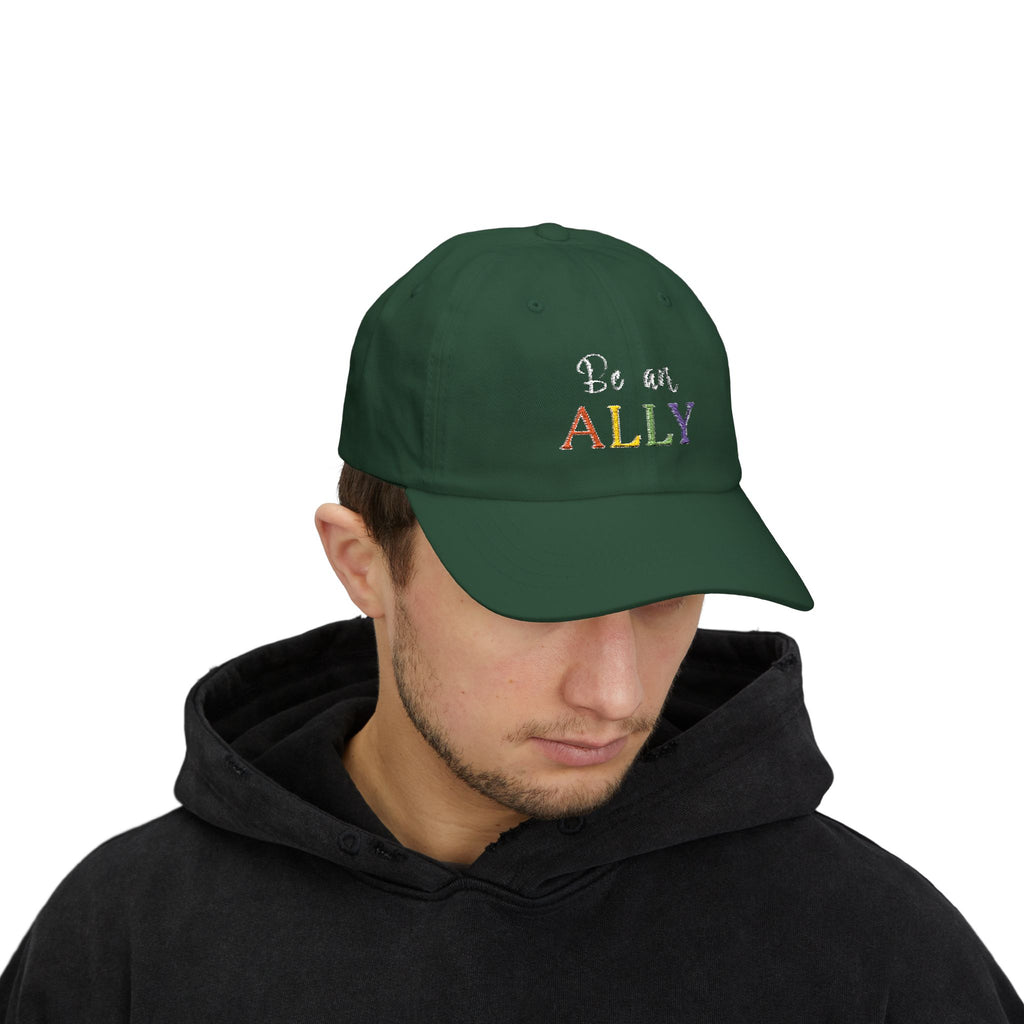 BE AN ALLY Adult Unisex Cap