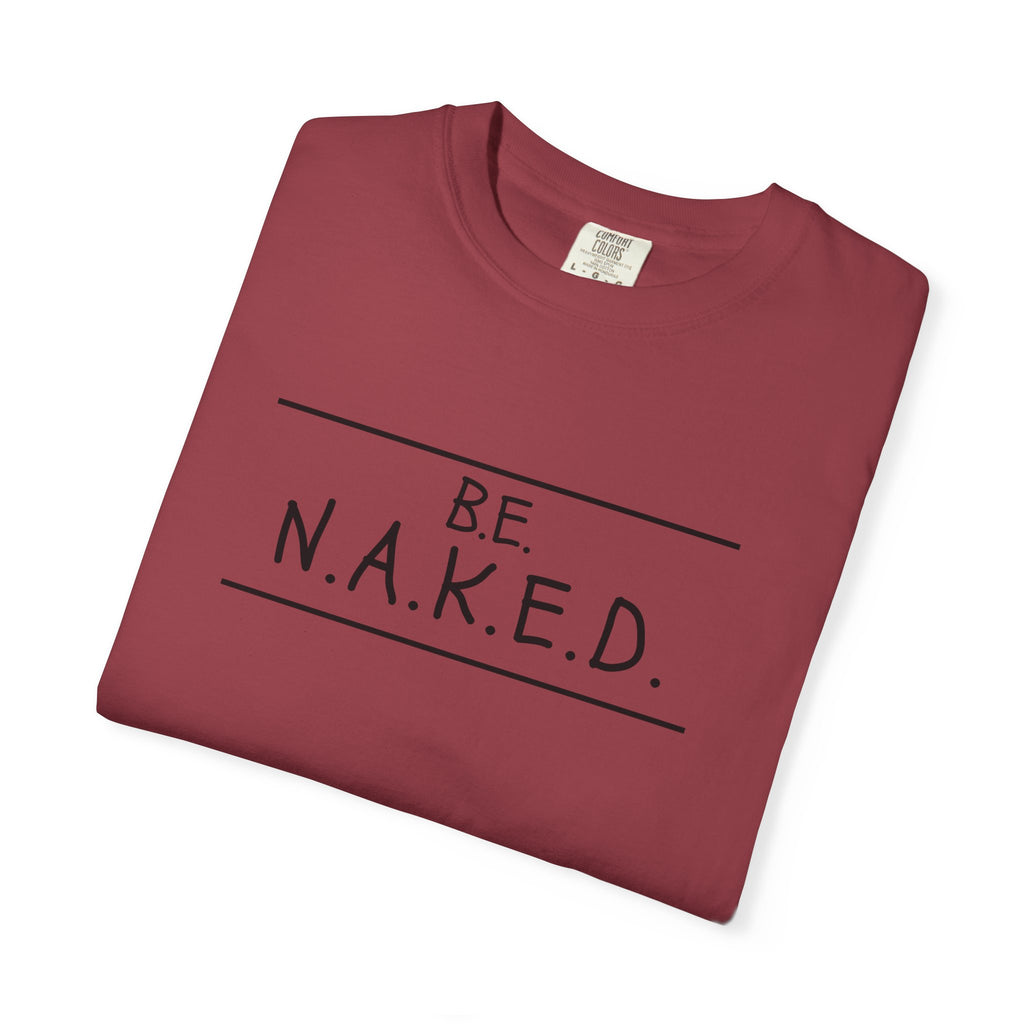 Be NAKED Adult Tee