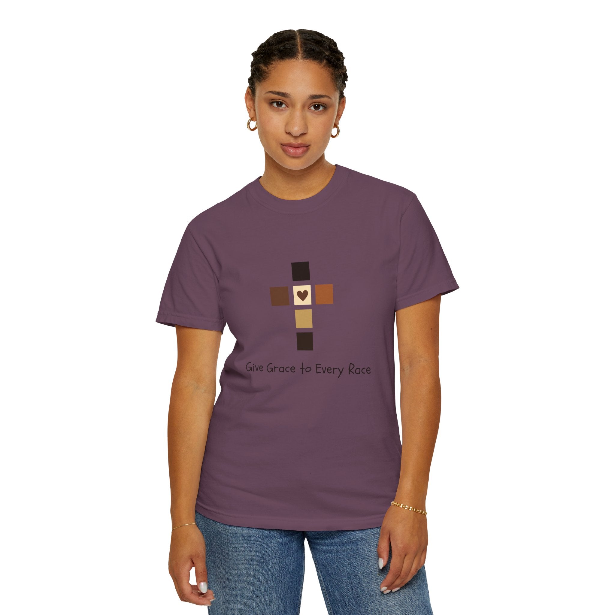 Give GRACE To Every Race Adult Tee