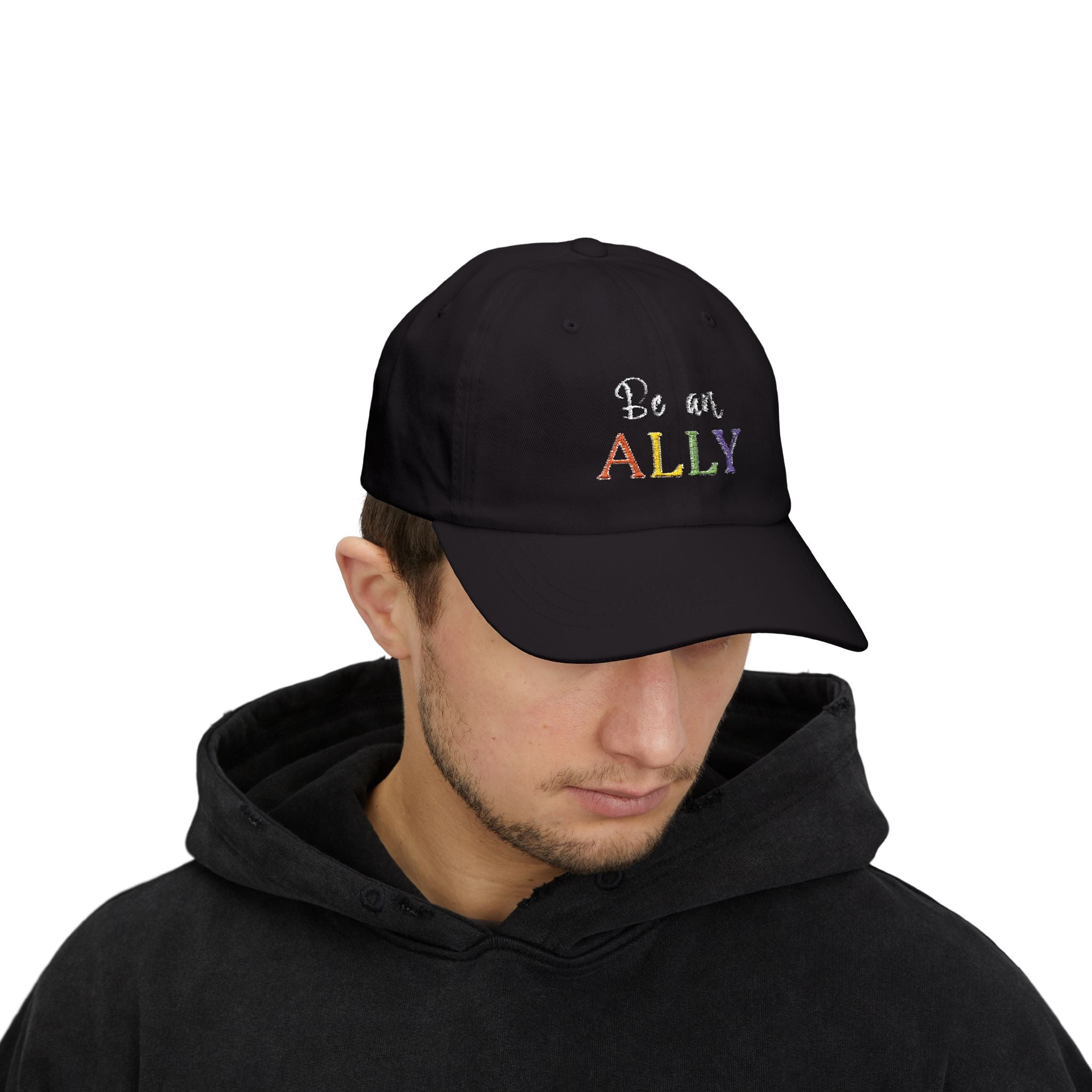 BE AN ALLY Adult Unisex Cap