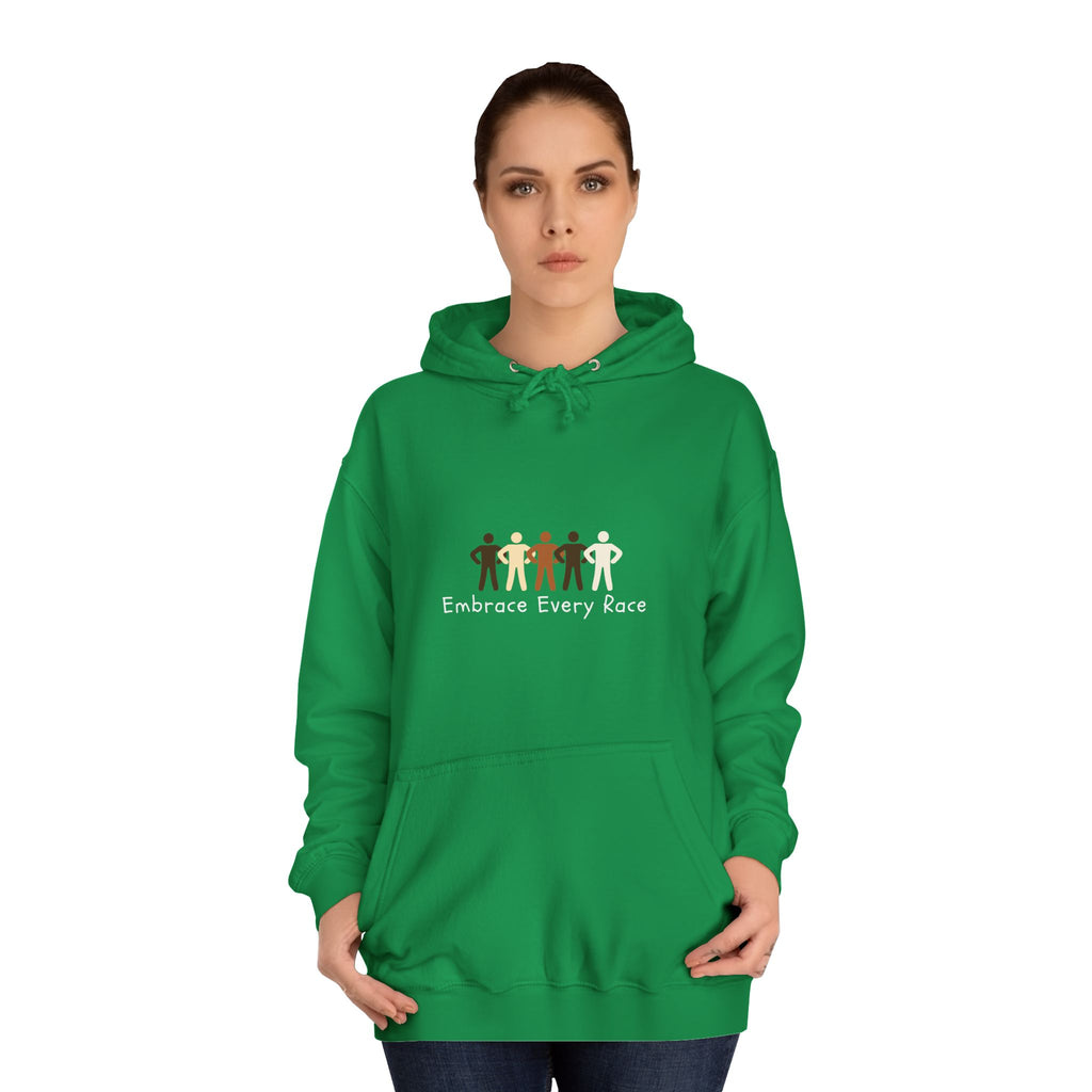 EMBRACE EVERY RACE Adult Unisex Hoodie