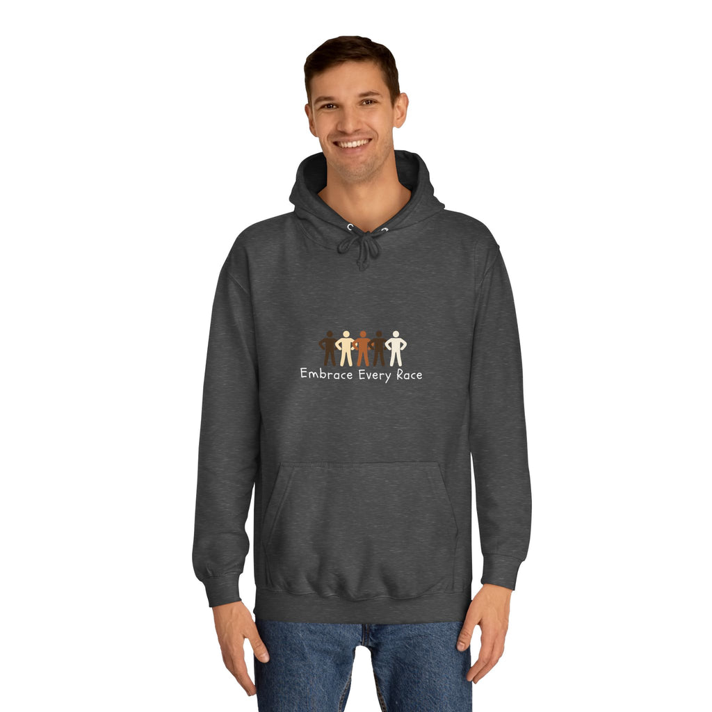 EMBRACE EVERY RACE Adult Unisex Hoodie