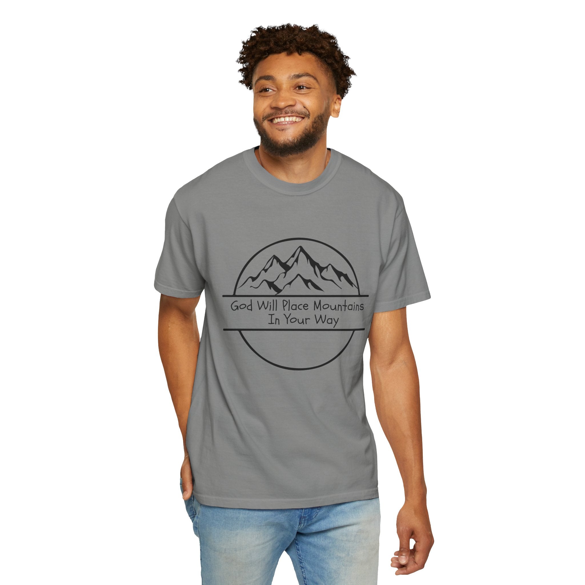 MOUNTAINS Adult Tee (Black Logo)