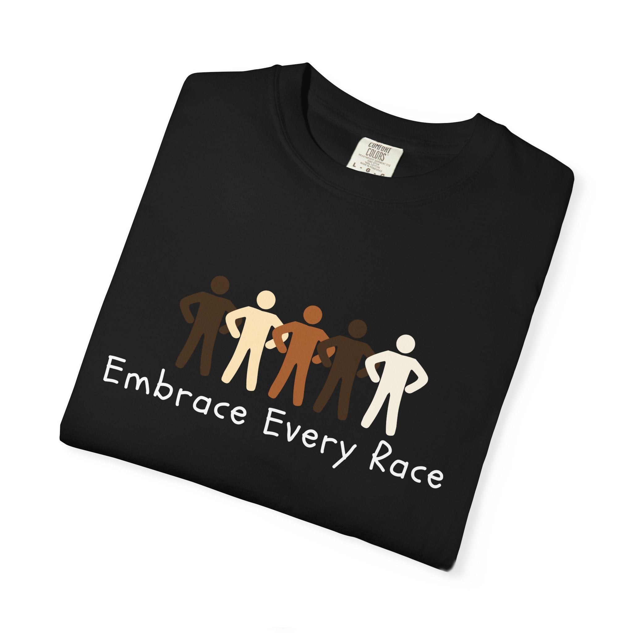 EMBRACE Every Race Adult Tee (Black)