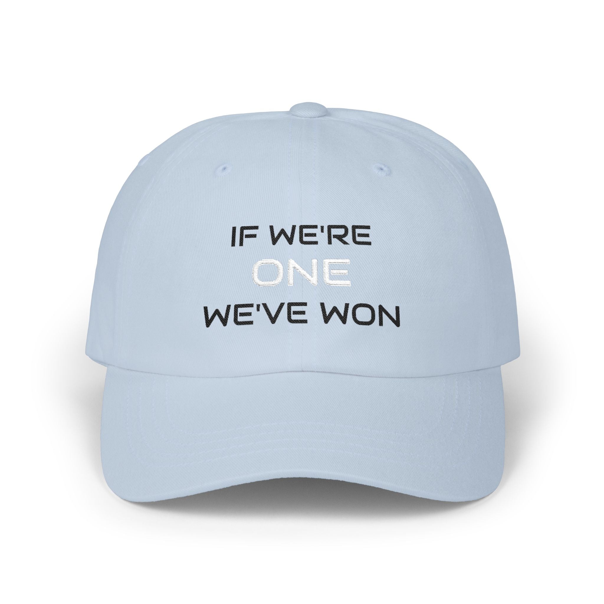 IF WE'RE ONE WE'VE WON Adult Unisex Cap