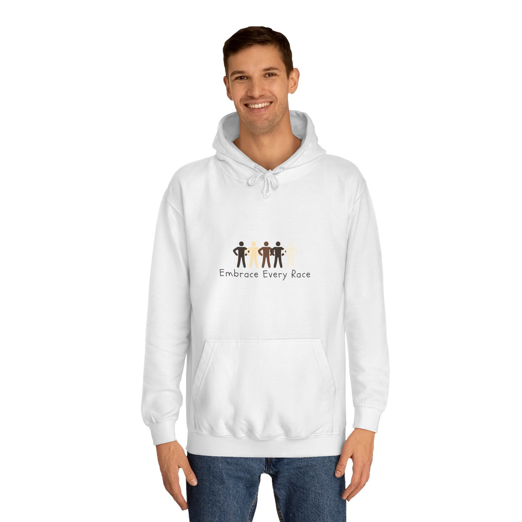 EMBRACE EVERY RACE Adult Unisex Hoodie
