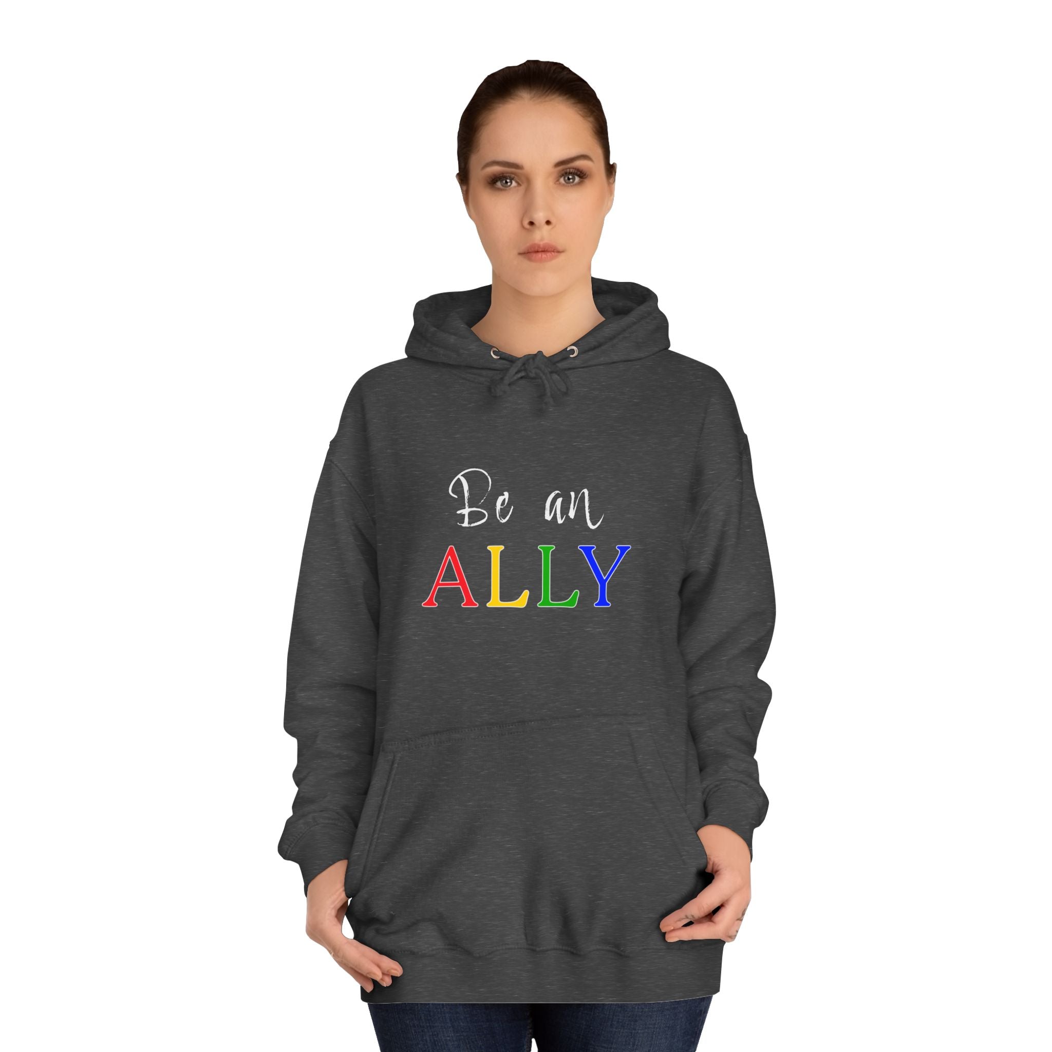 BE AN ALLY Adult Unisex Hoodie