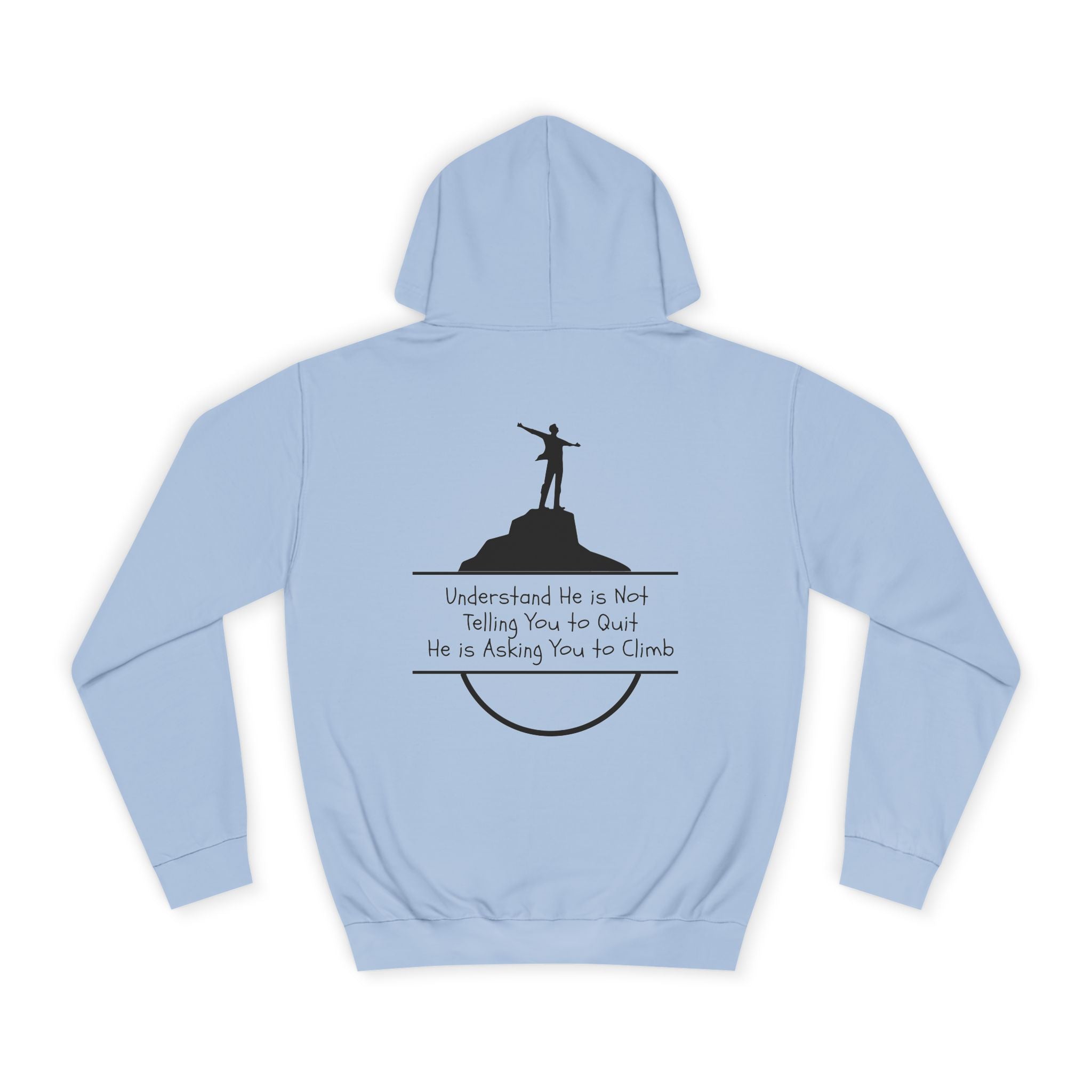 GOD WILL PLACE MOUNTAINS Adult Unisex Hoodie