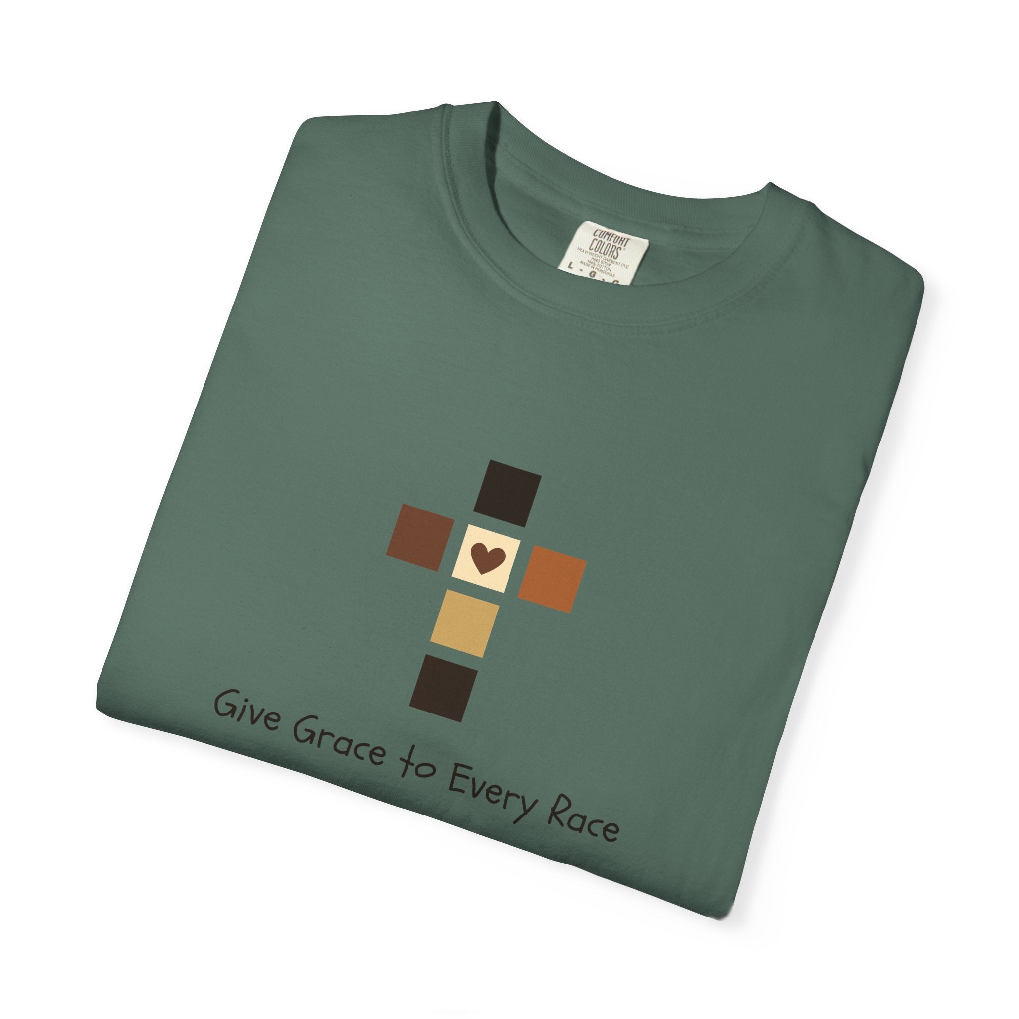 GIVE GRACE TO EVERY RACE Adult Tee