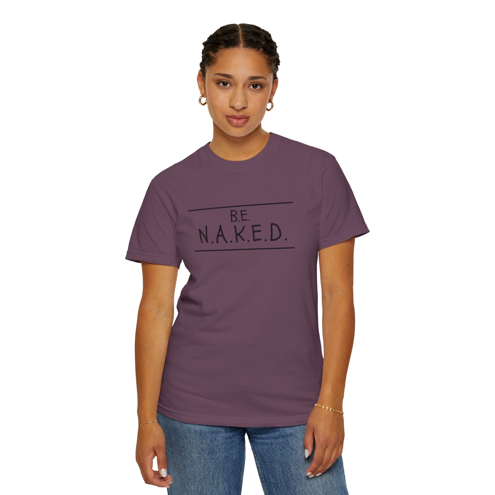 Be NAKED Adult Tee