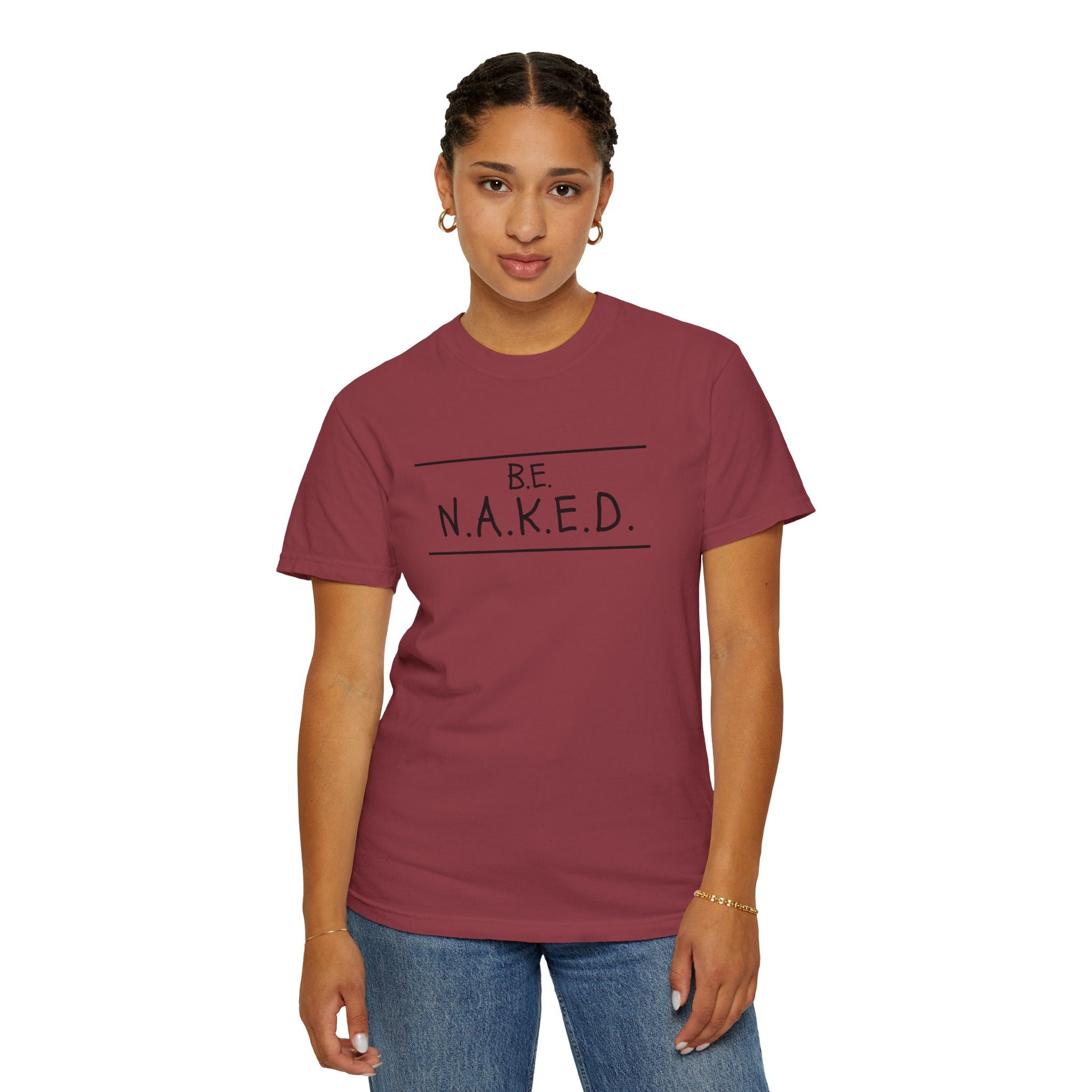 Be NAKED Adult Tee