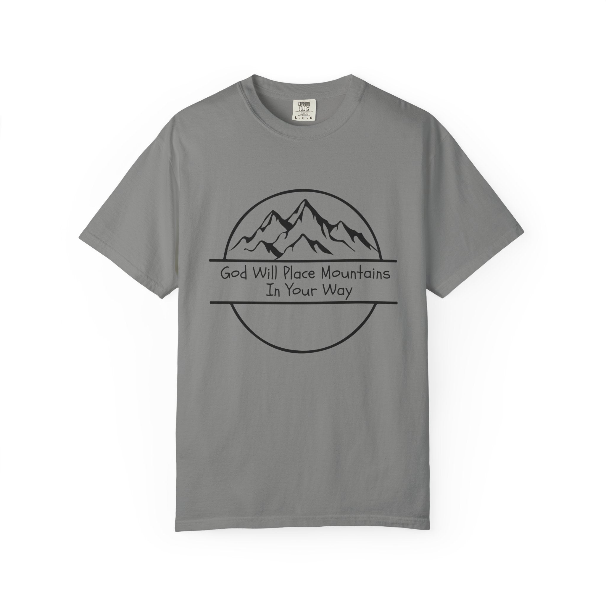 MOUNTAINS Adult Tee (Black Logo)