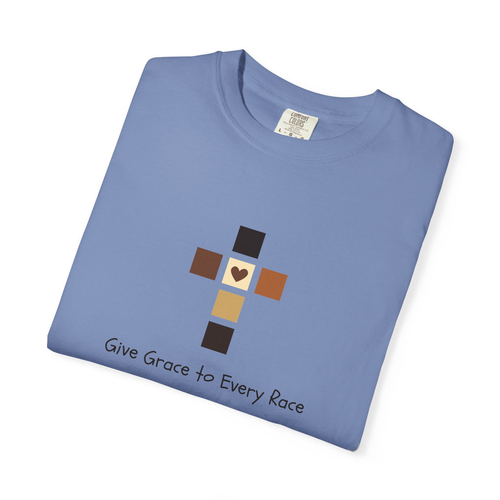 GIVE GRACE TO EVERY RACE Adult Tee