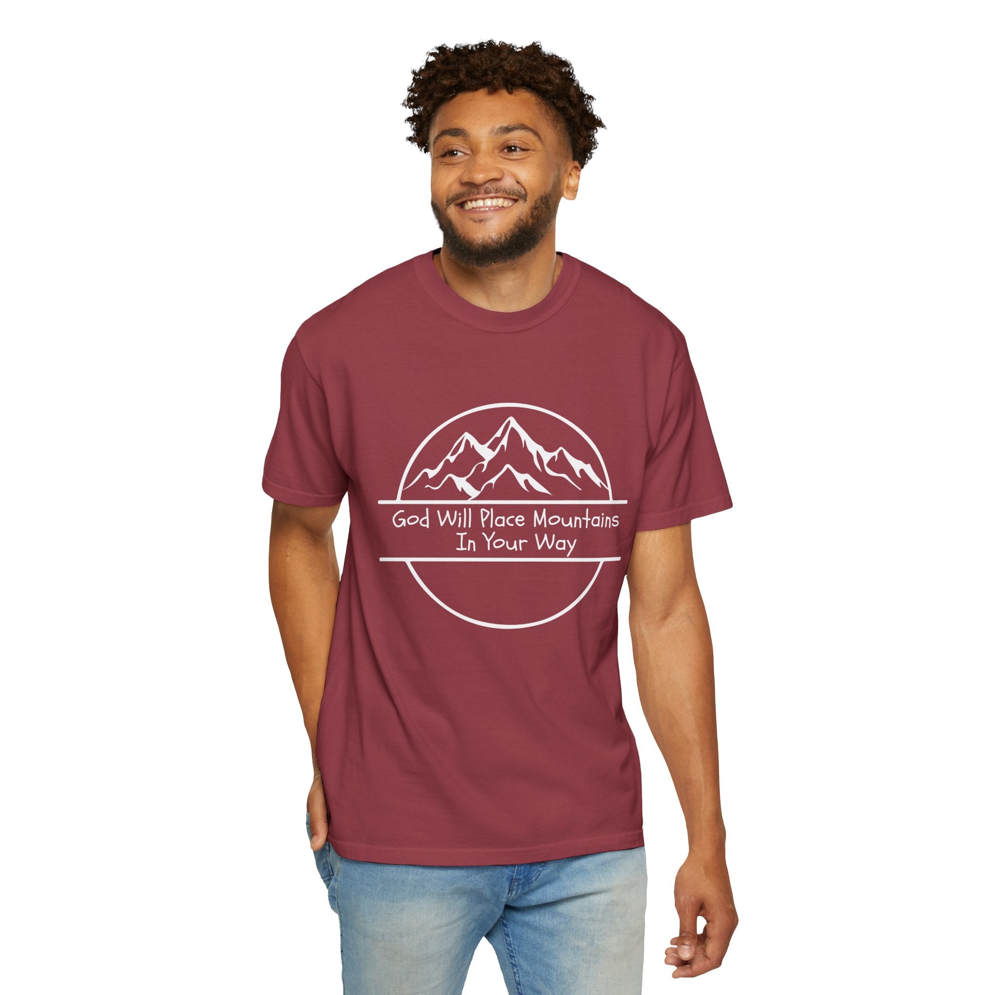 MOUNTAINS Adult Tee (White Logo)