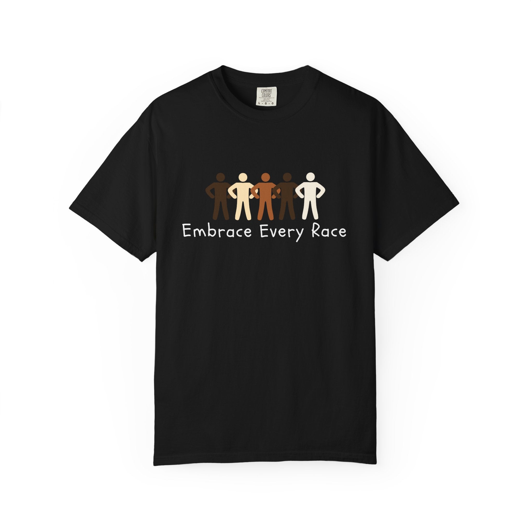 EMBRACE Every Race Adult Tee (Black)