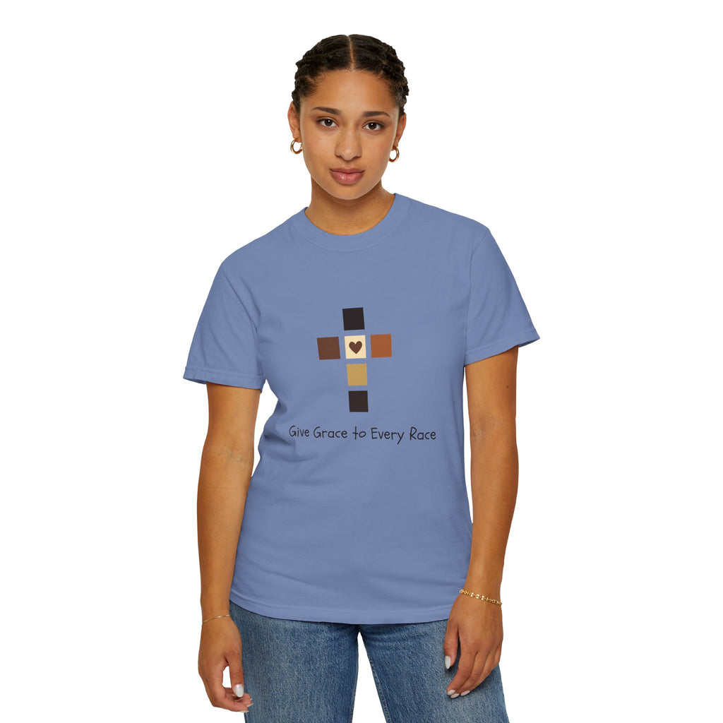 Give GRACE To Every Race Adult Tee