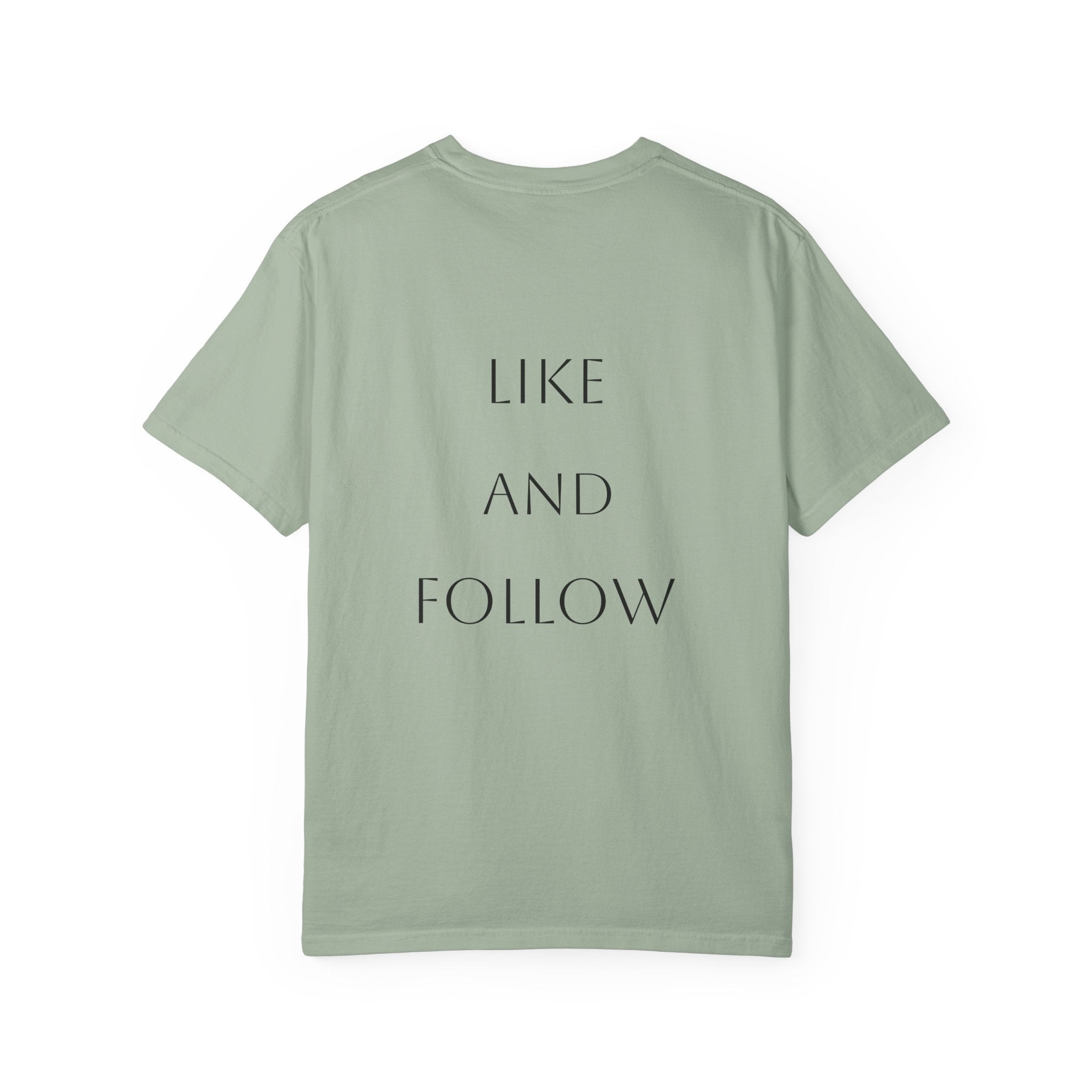 LIKE AND FOLLOW Adult Unisex Tee