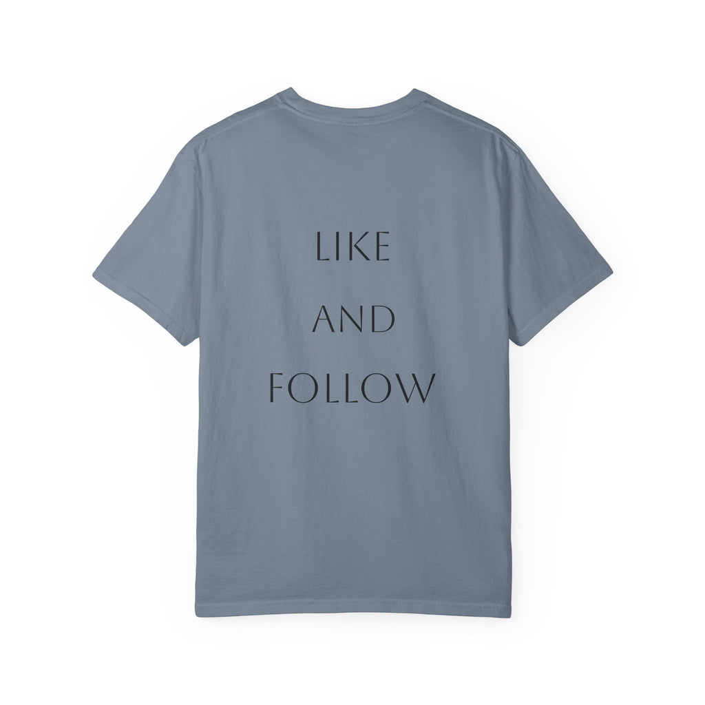 LIKE AND FOLLOW Adult Unisex Tee