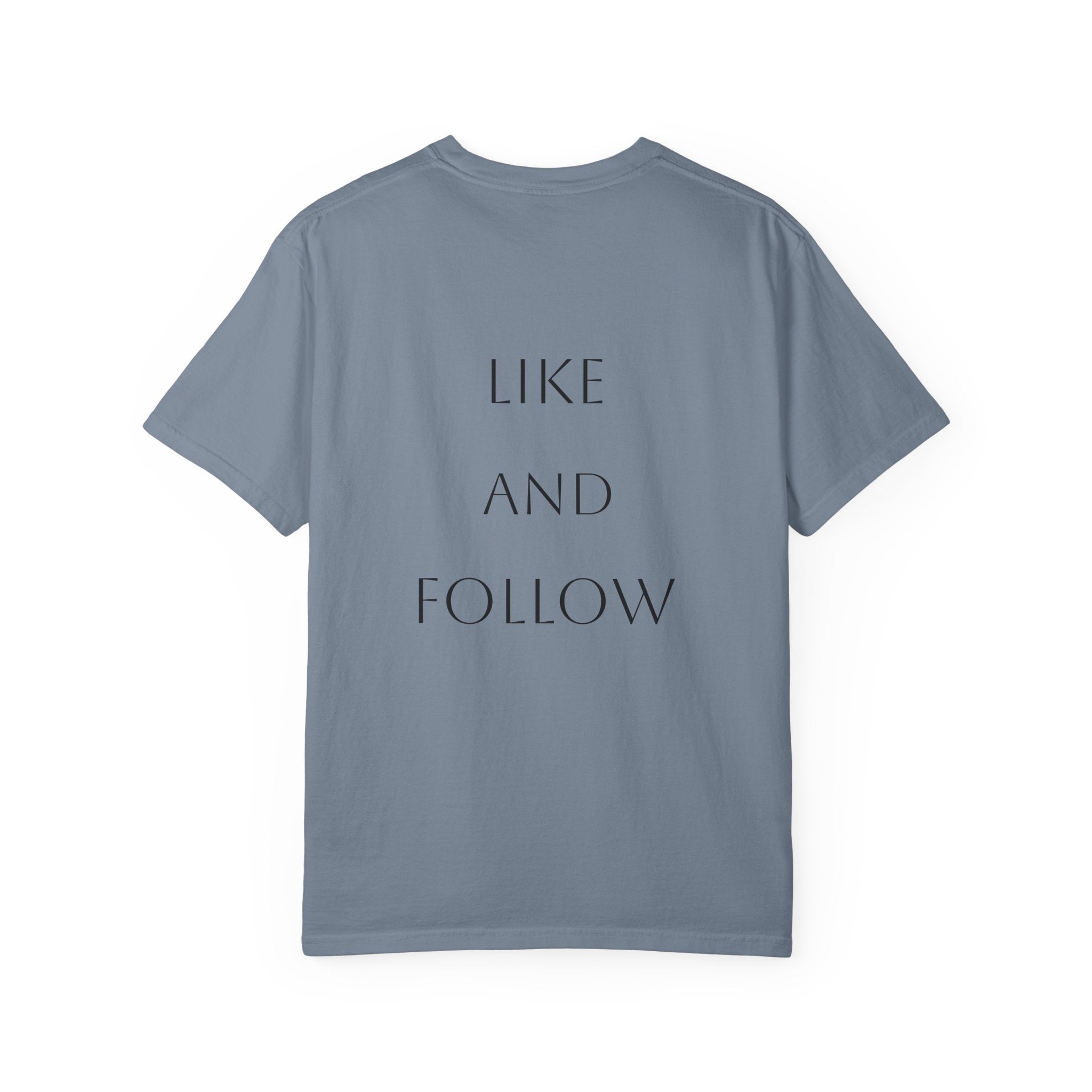 LIKE AND FOLLOW Adult Unisex Tee