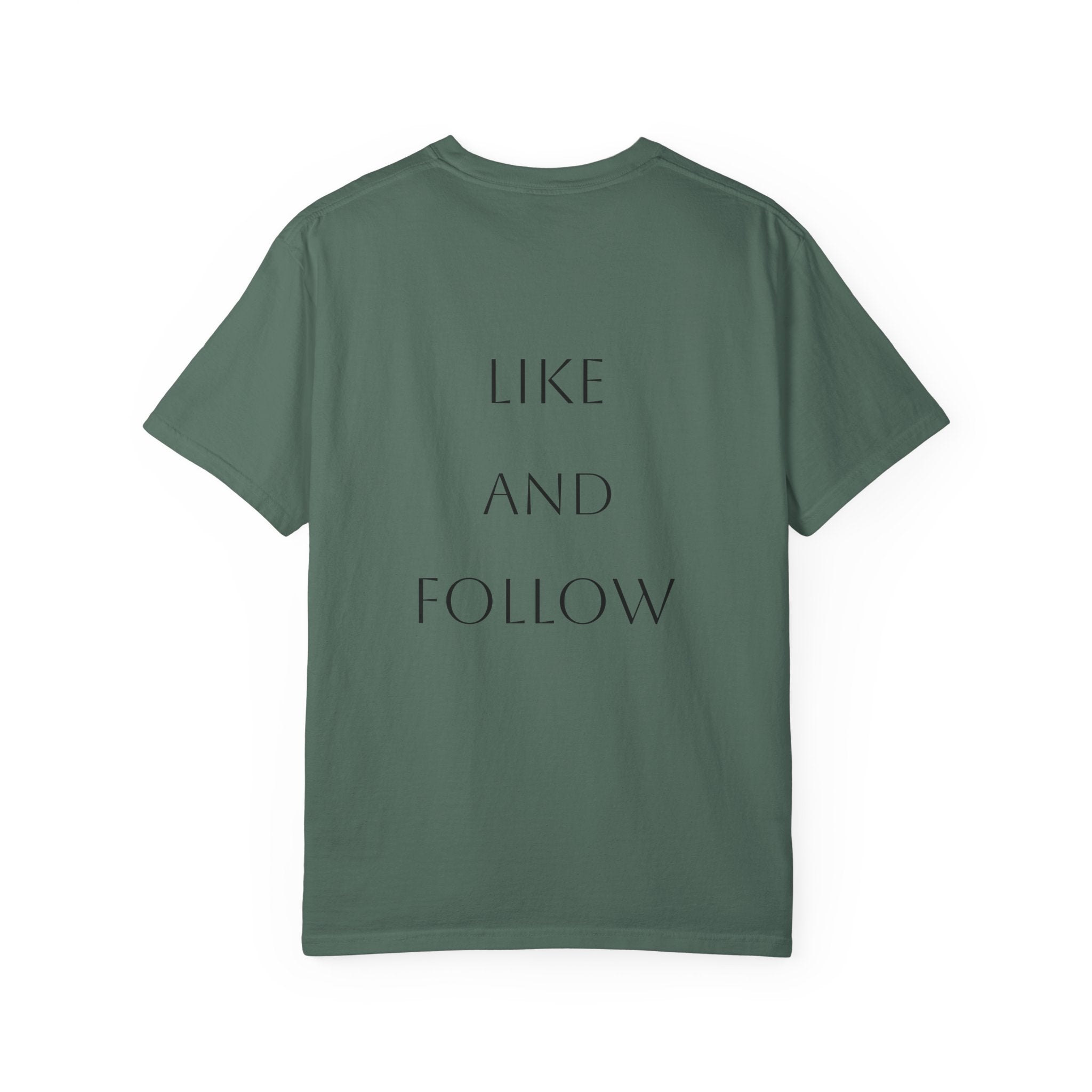 LIKE AND FOLLOW Adult Unisex Tee
