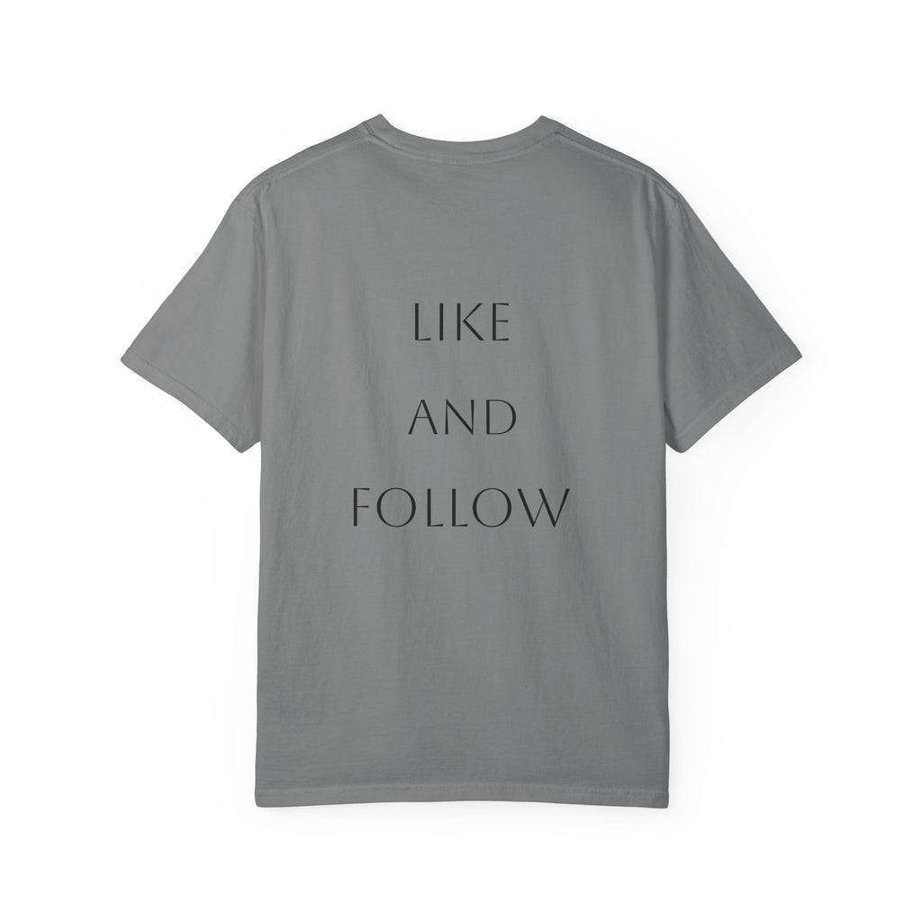LIKE AND FOLLOW Adult Unisex Tee