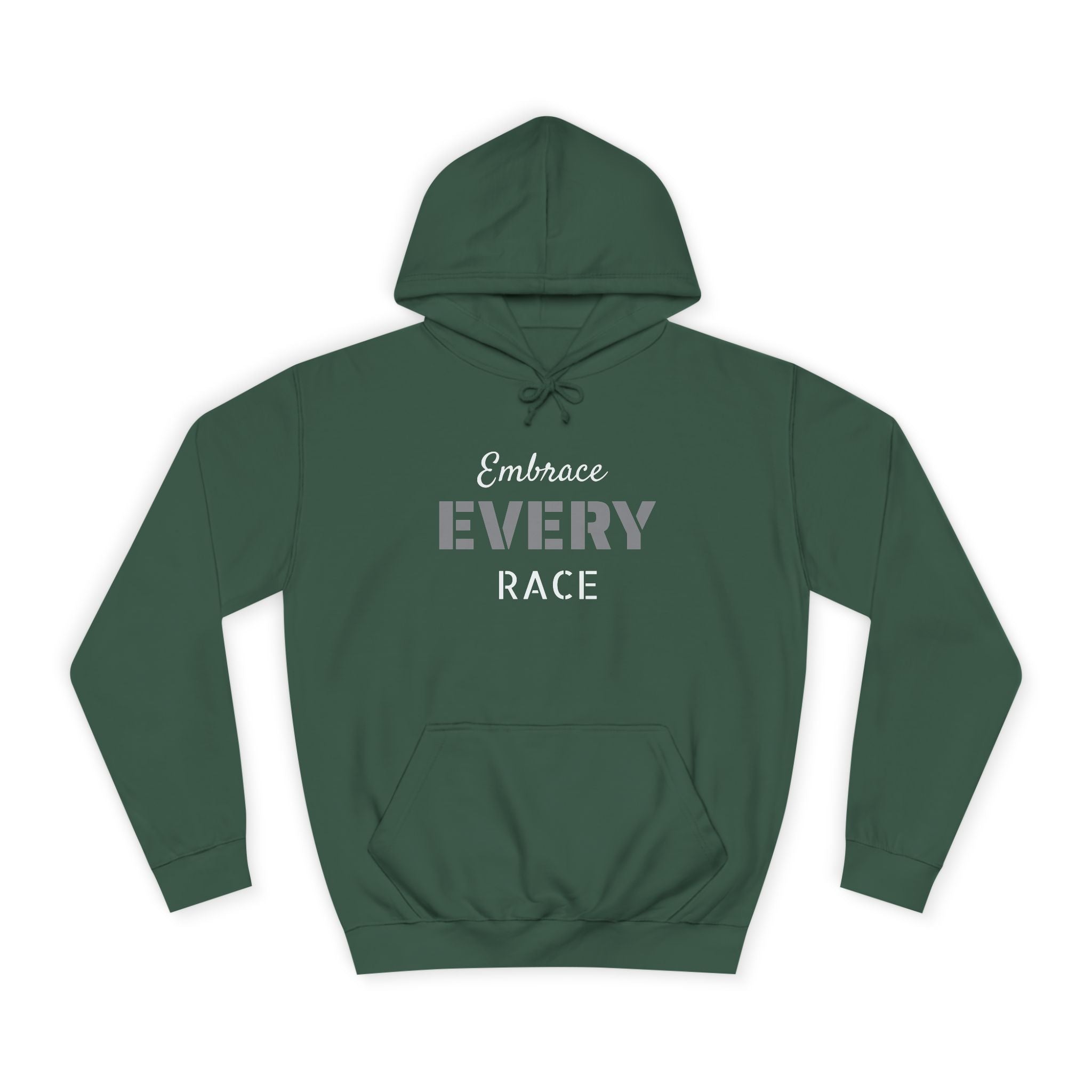 EMBRACE EVERY RACE Adult Unisex Hoodie
