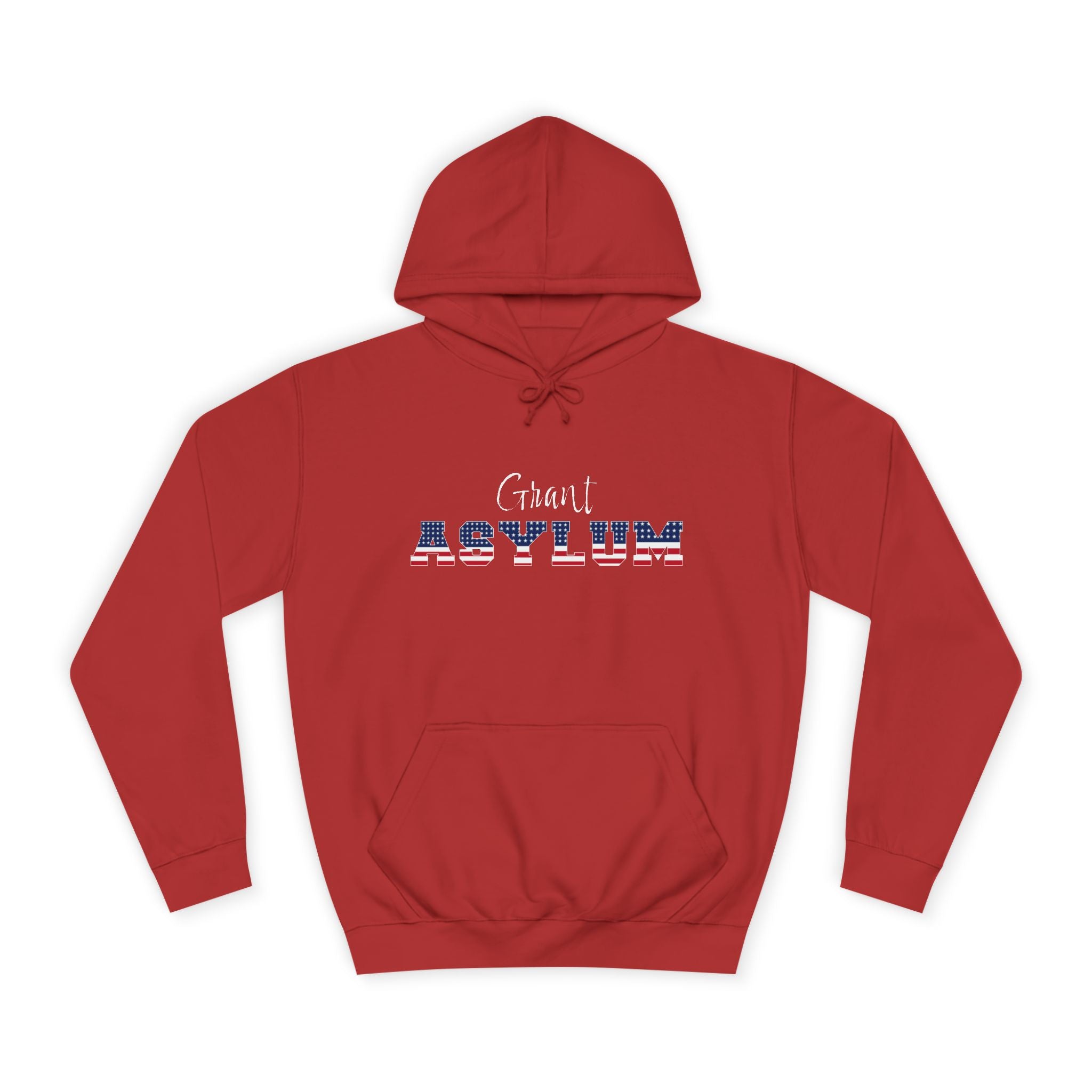 GRANT ASYLUM Adult Unisex Hoodie