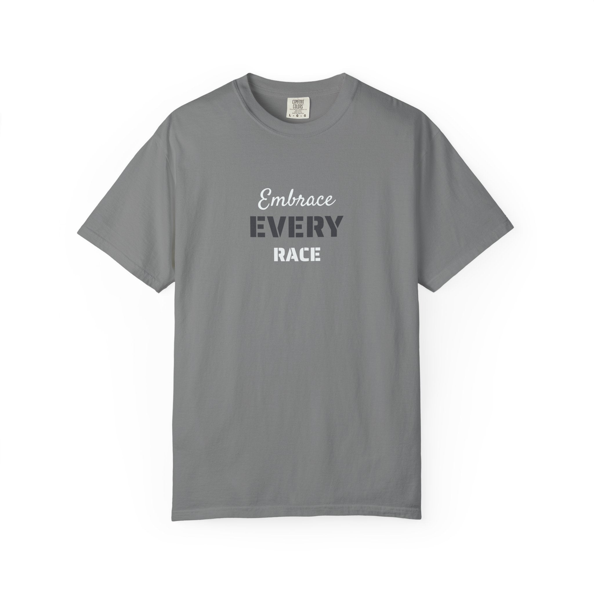 EMBRACE EVERY RACE ADULT UNISEX TEE