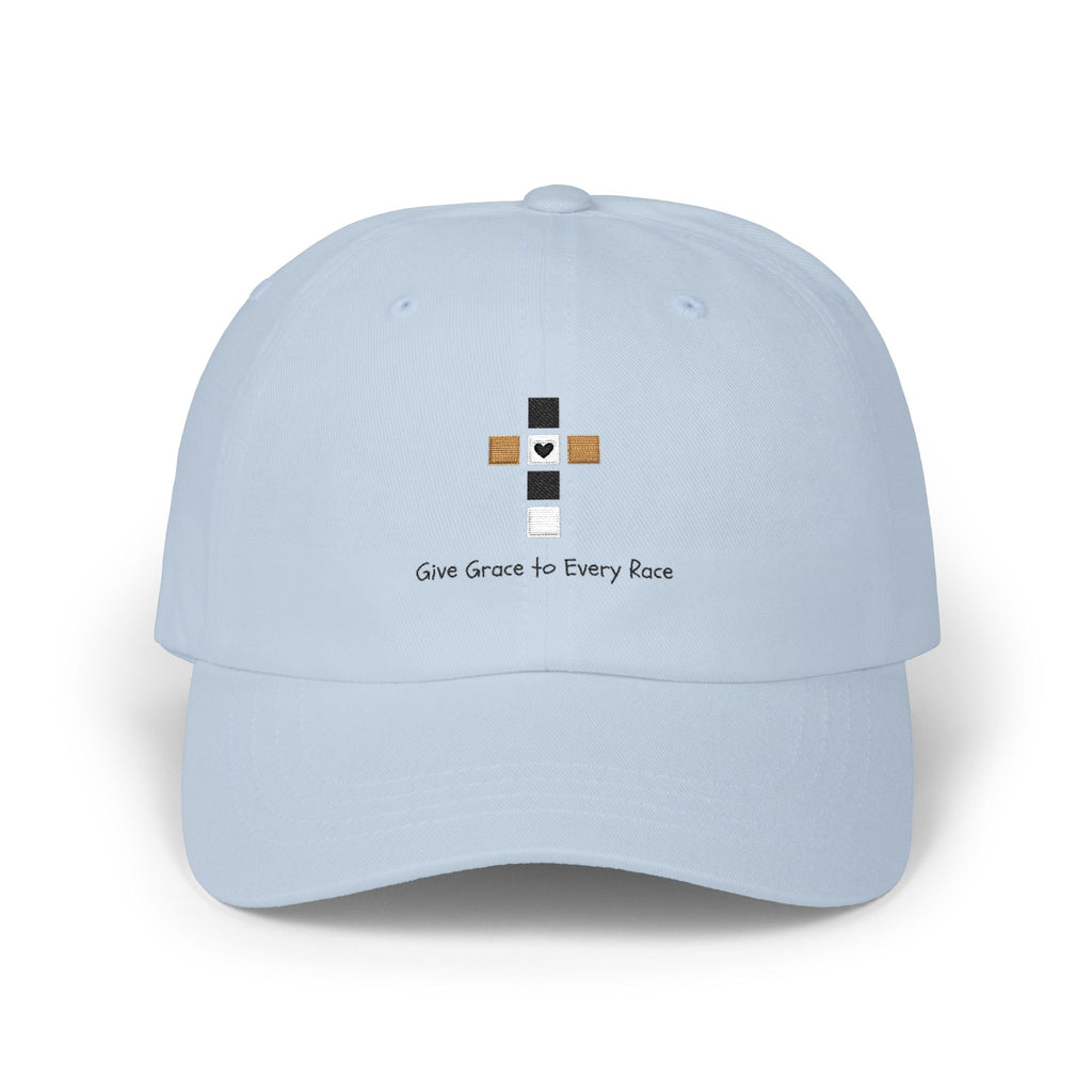 GIVE GRACE TO EVERY RACE Adult Unisex Cap