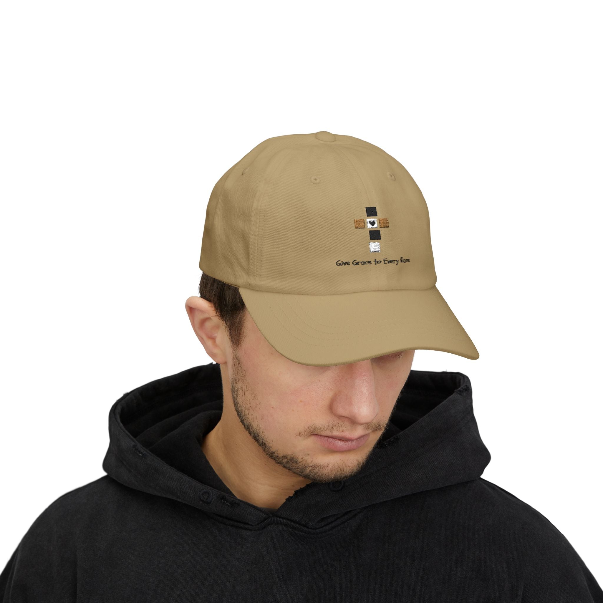 GIVE GRACE TO EVERY RACE Adult Unisex Cap