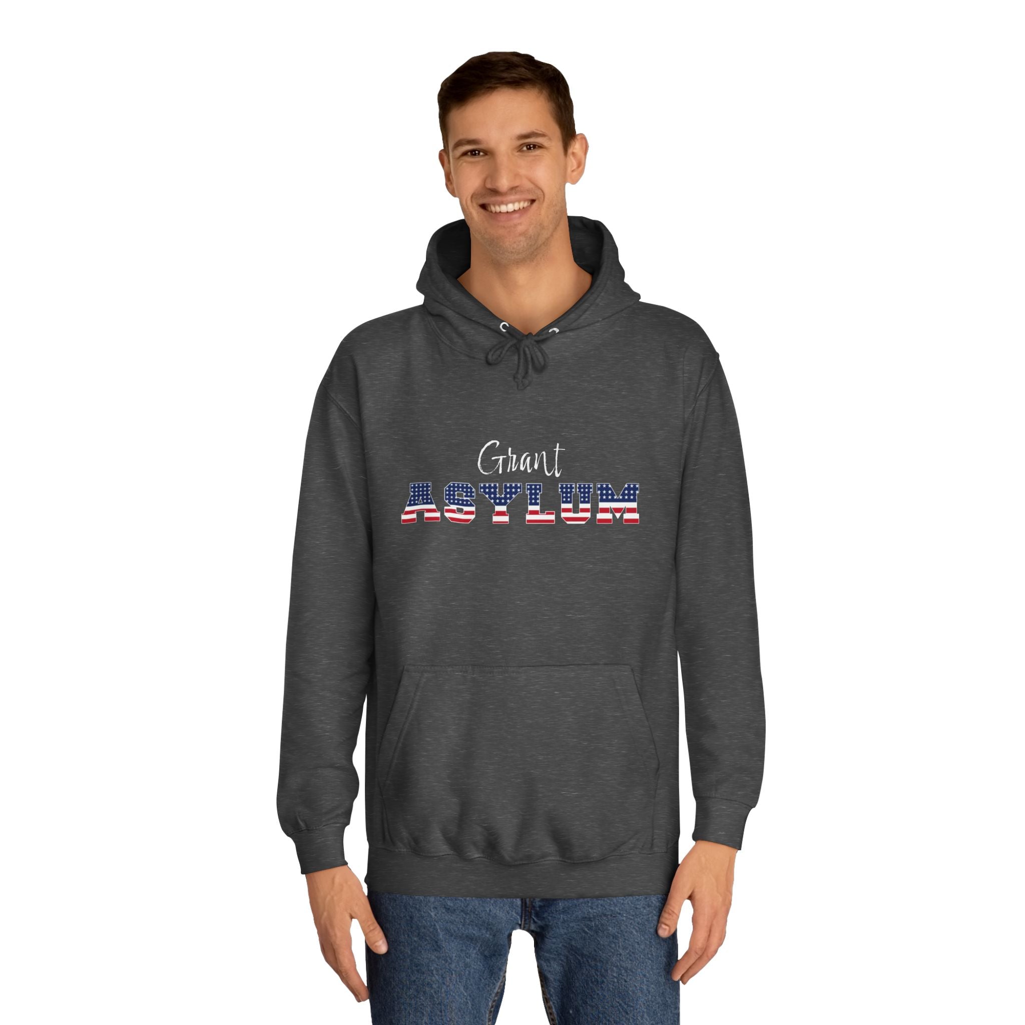 GRANT ASYLUM Adult Unisex Hoodie