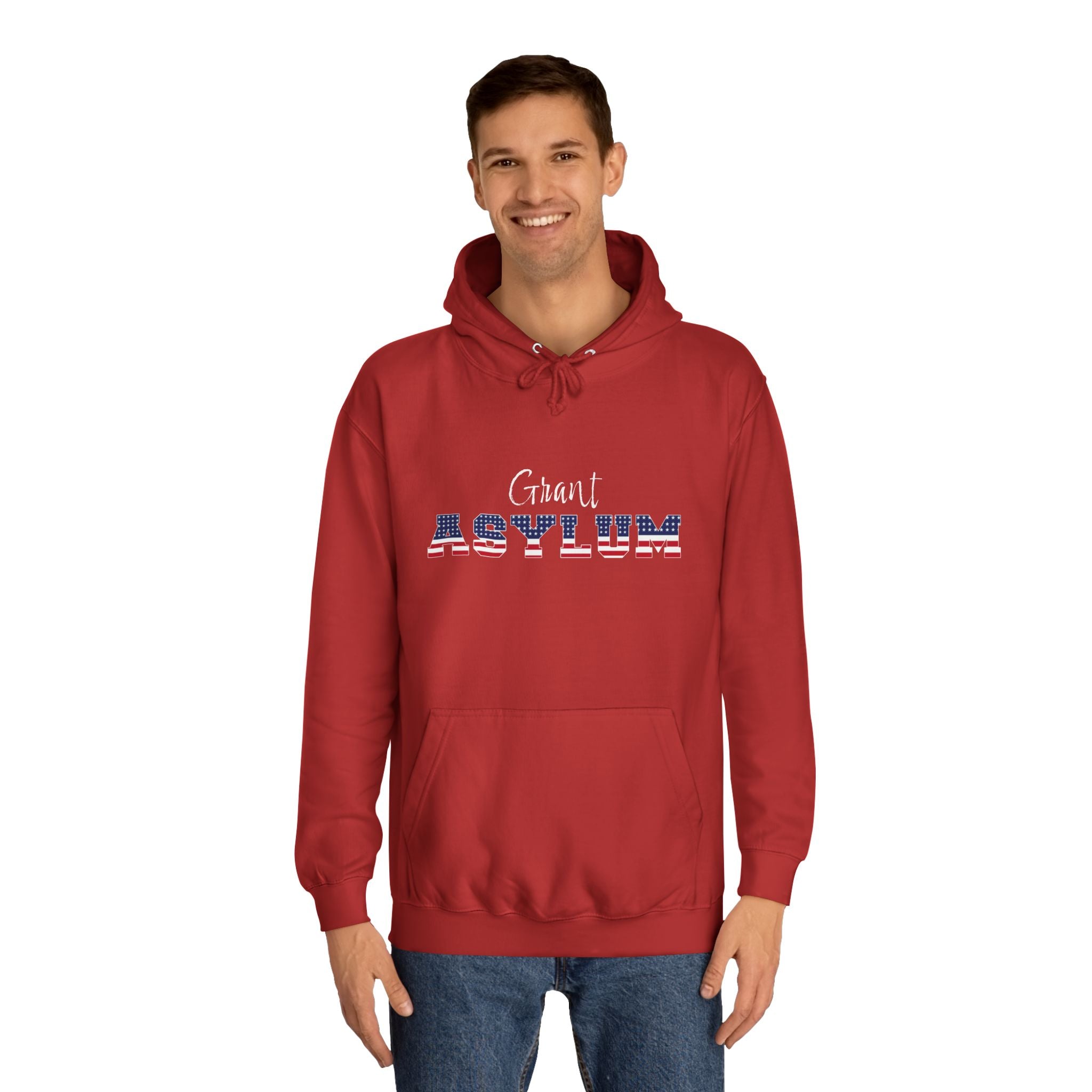 GRANT ASYLUM Adult Unisex Hoodie