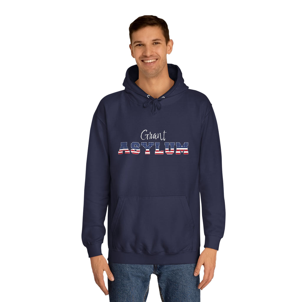 GRANT ASYLUM Adult Unisex Hoodie