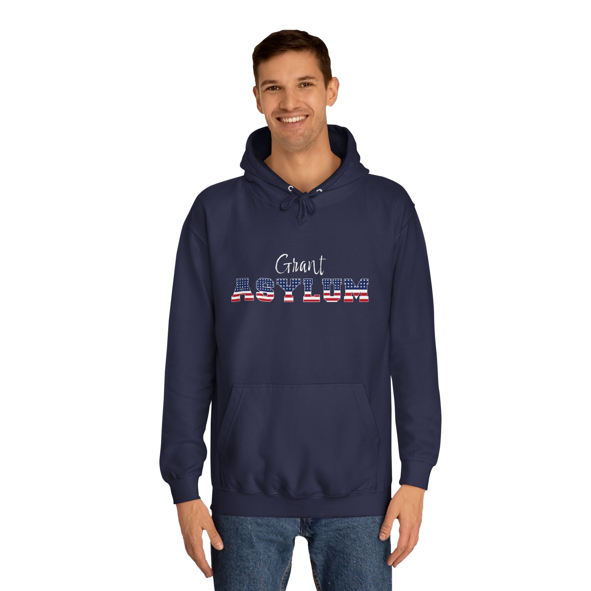GRANT ASYLUM Adult Unisex Hoodie
