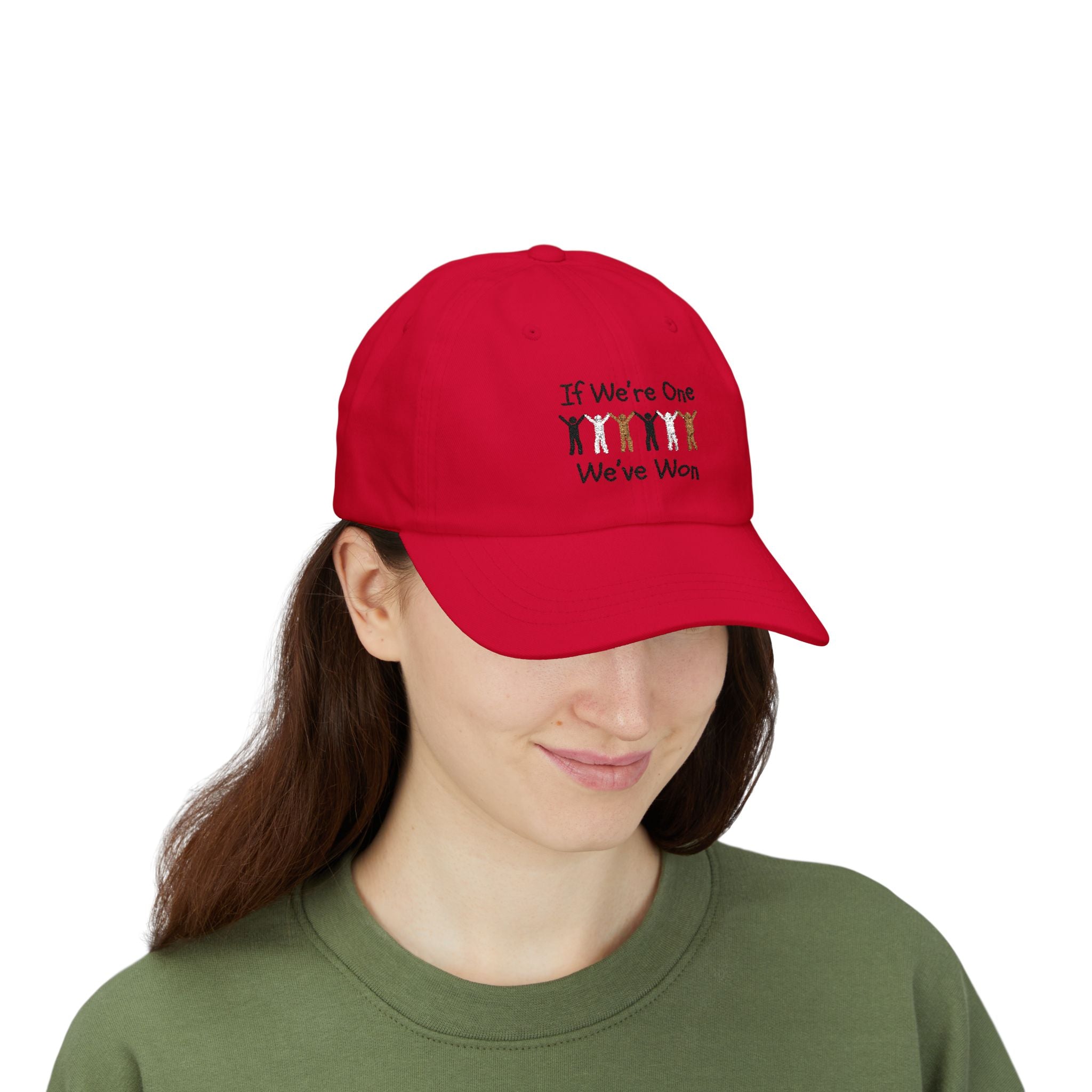 IF WE'RE ONE WE'VE WON Adult Unisex Cap