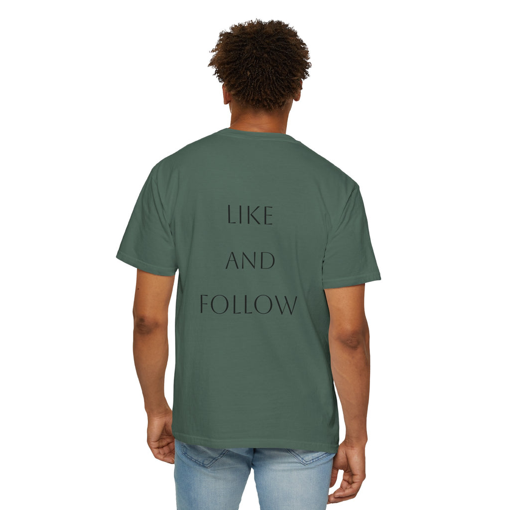 LIKE AND FOLLOW Adult Unisex Tee