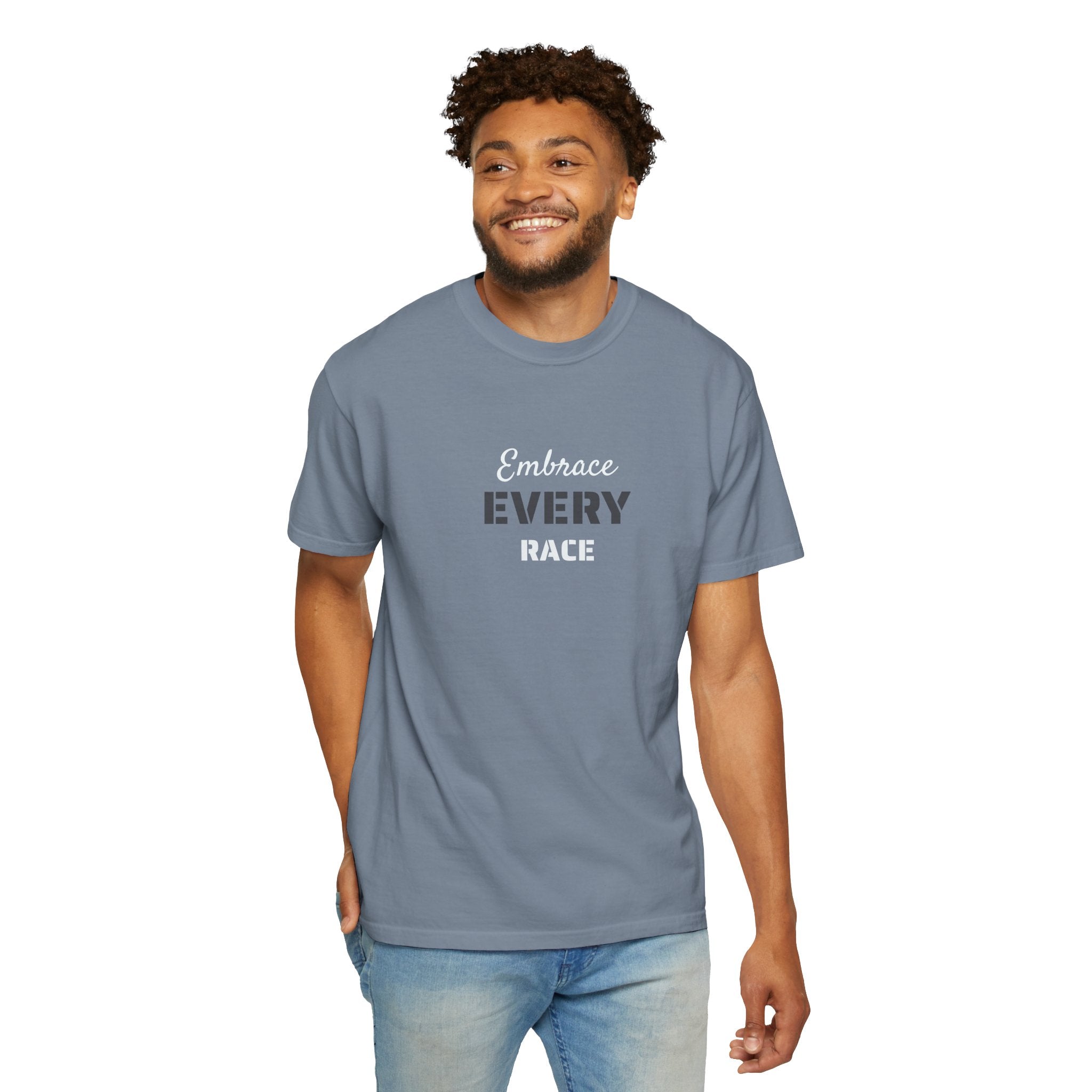 EMBRACE EVERY RACE ADULT UNISEX TEE