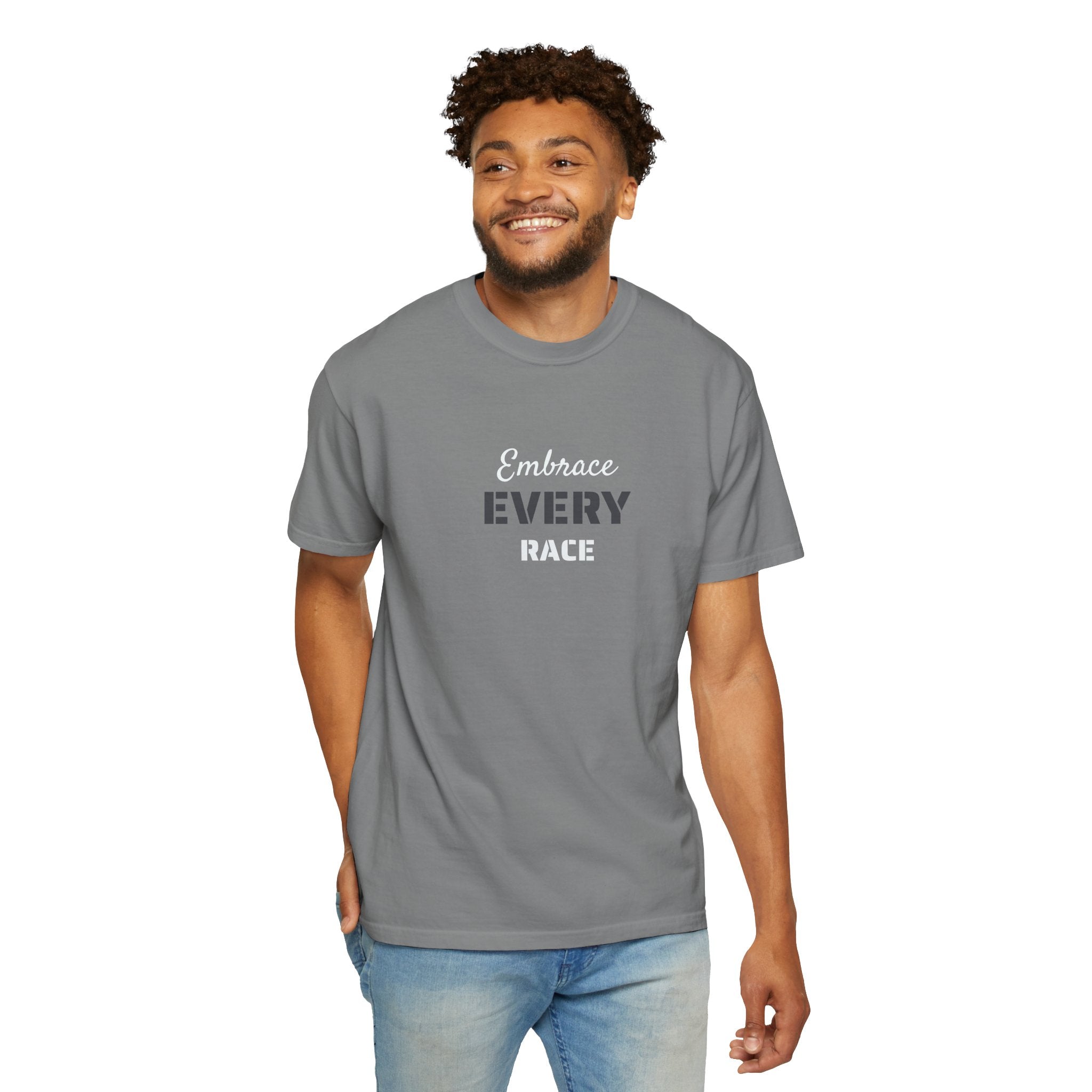 EMBRACE EVERY RACE ADULT UNISEX TEE