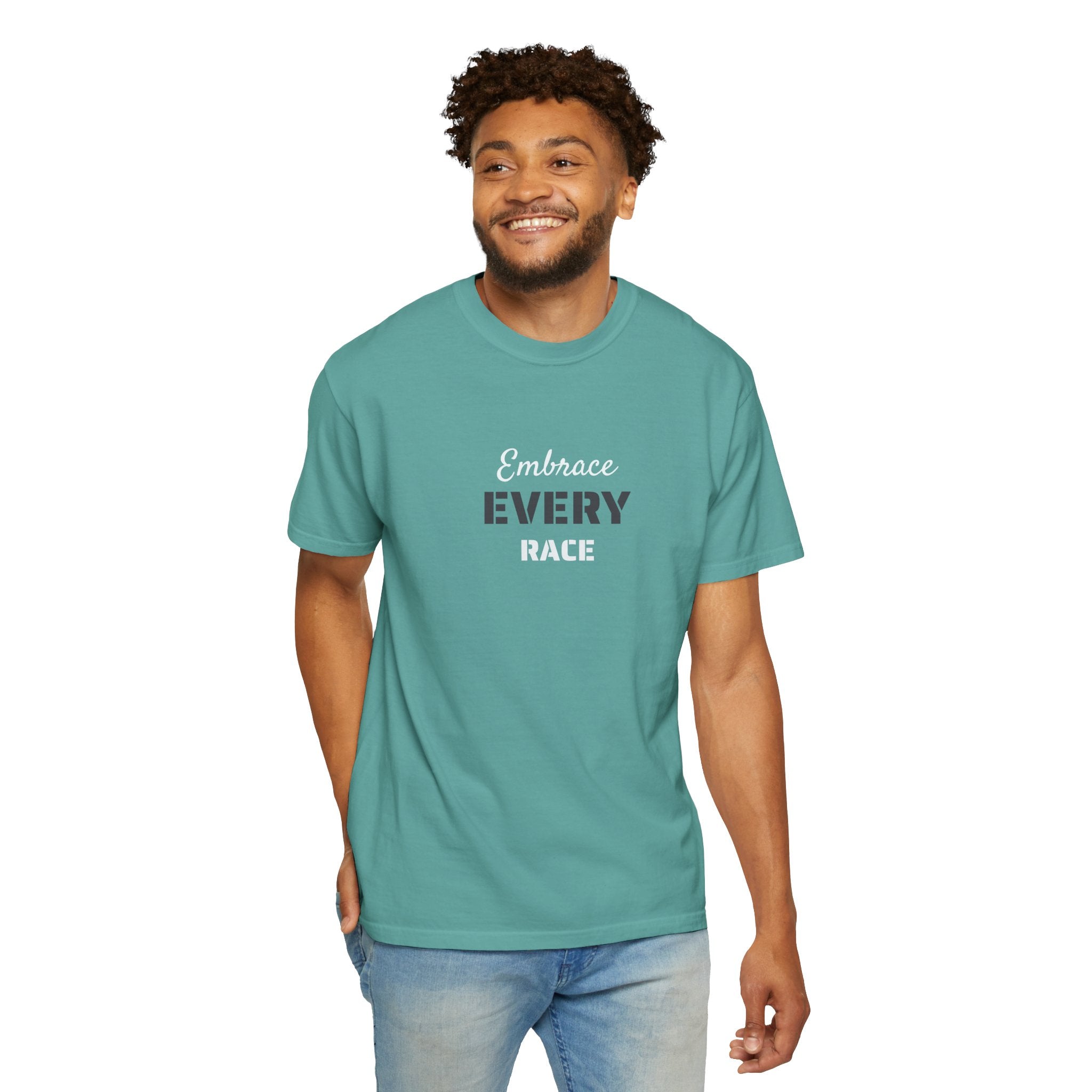 EMBRACE EVERY RACE ADULT UNISEX TEE