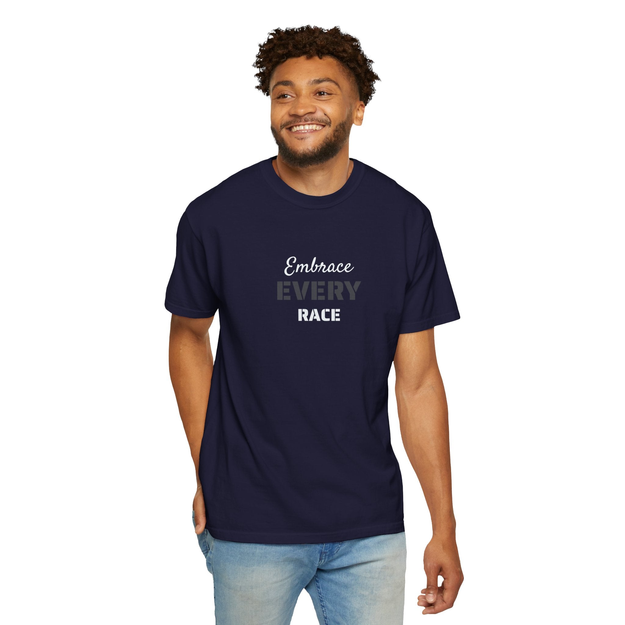 EMBRACE EVERY RACE ADULT UNISEX TEE