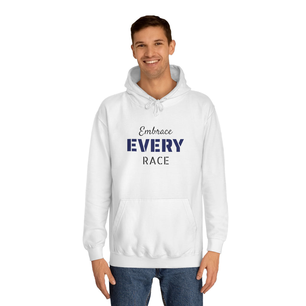 EMBRACE EVERY RACE Adult Unisex Hoodie